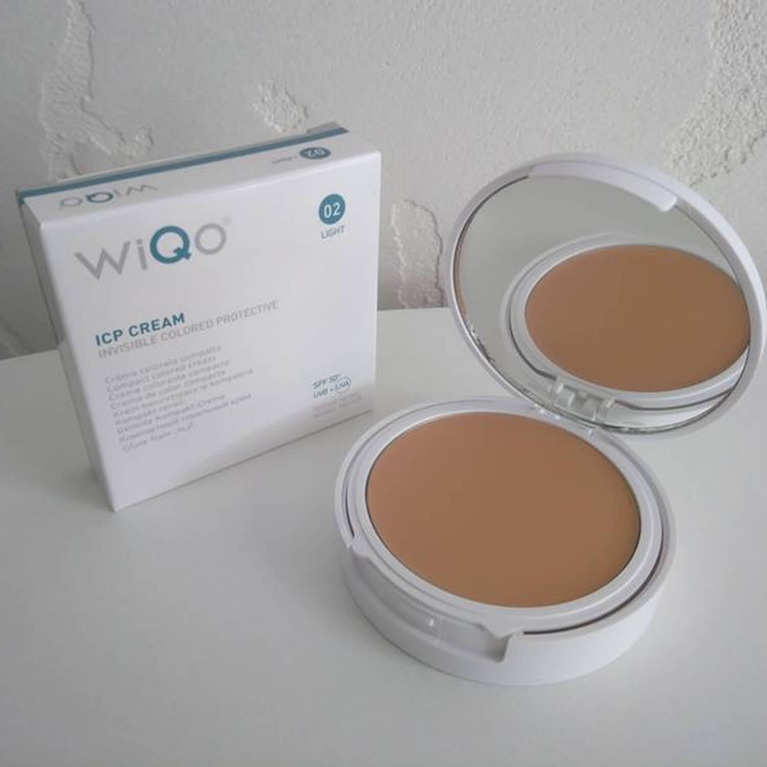 Легкий тонирующий кушон WiQo ICP Cream - Invisible Colored Protective SPF 50 