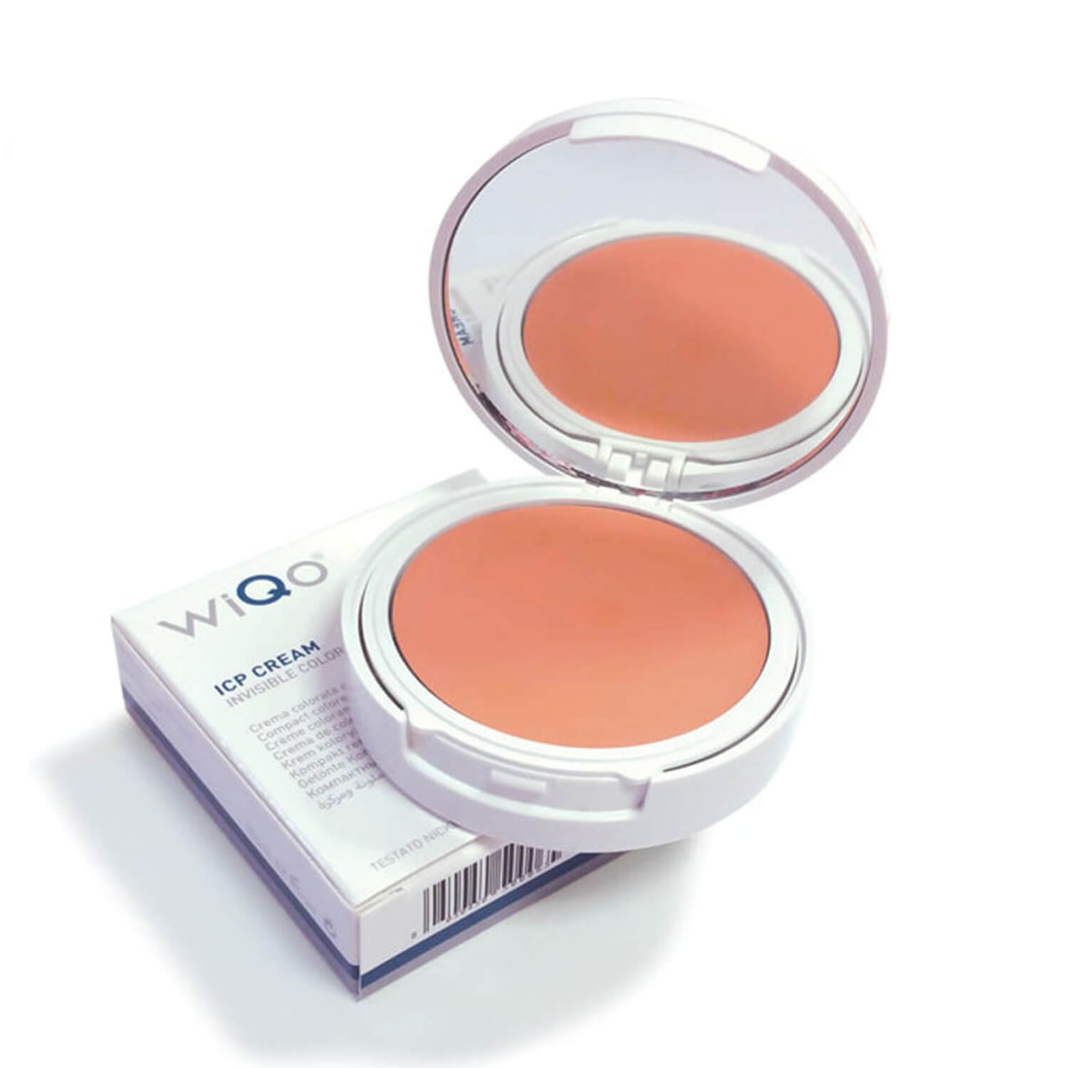 Легкий тонирующий кушон WiQo ICP Cream - Invisible Colored Protective SPF 50 