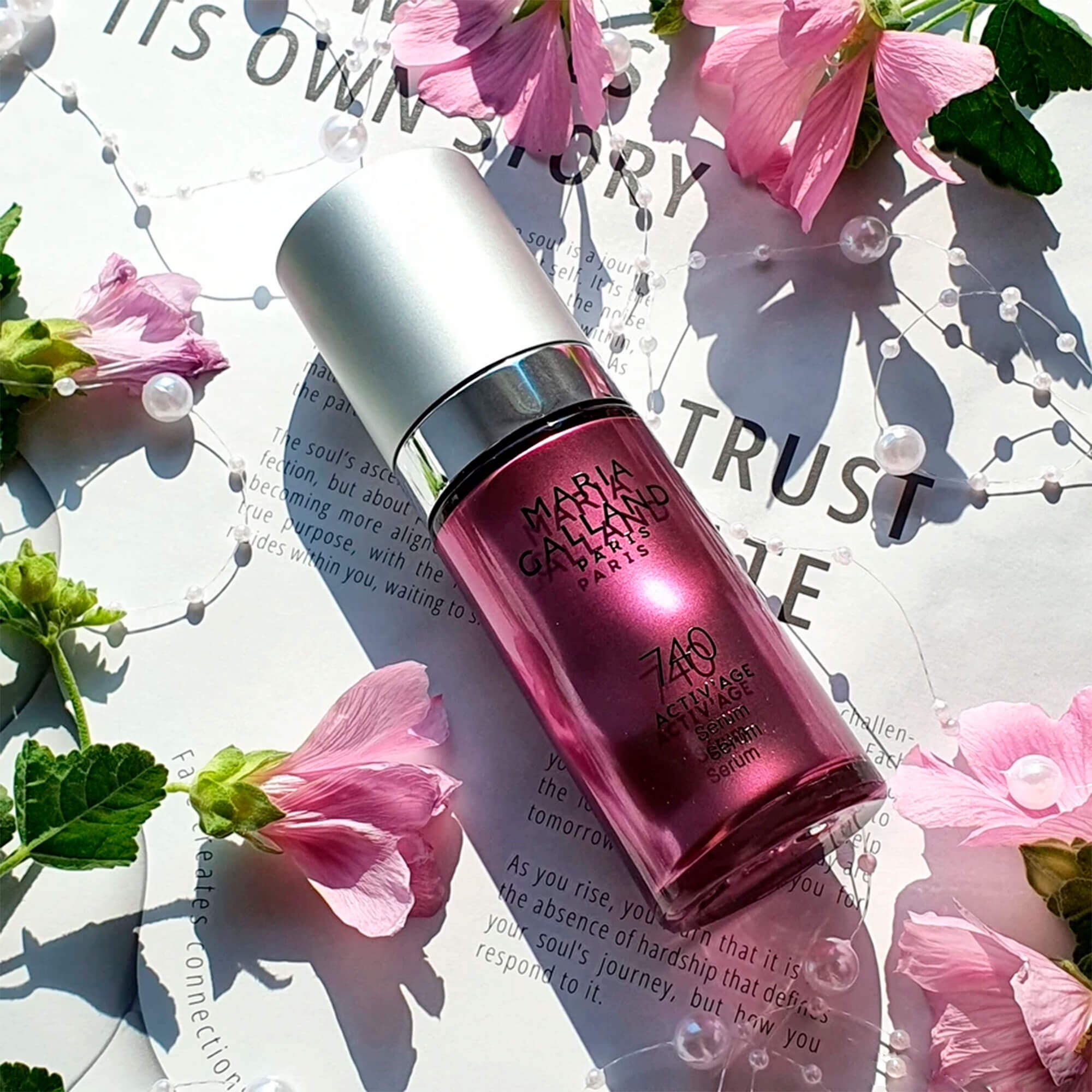 Легка сироватка для ущільнення зрілої шкіри Maria Galland 740 Activ'Age Serum