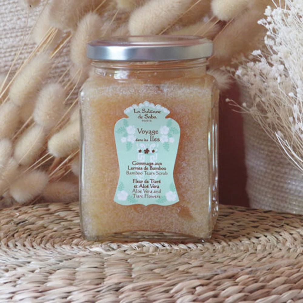 Скраб для тела с бамбуком La Sultane De Saba Tahitian Bamboo Tears Scrub