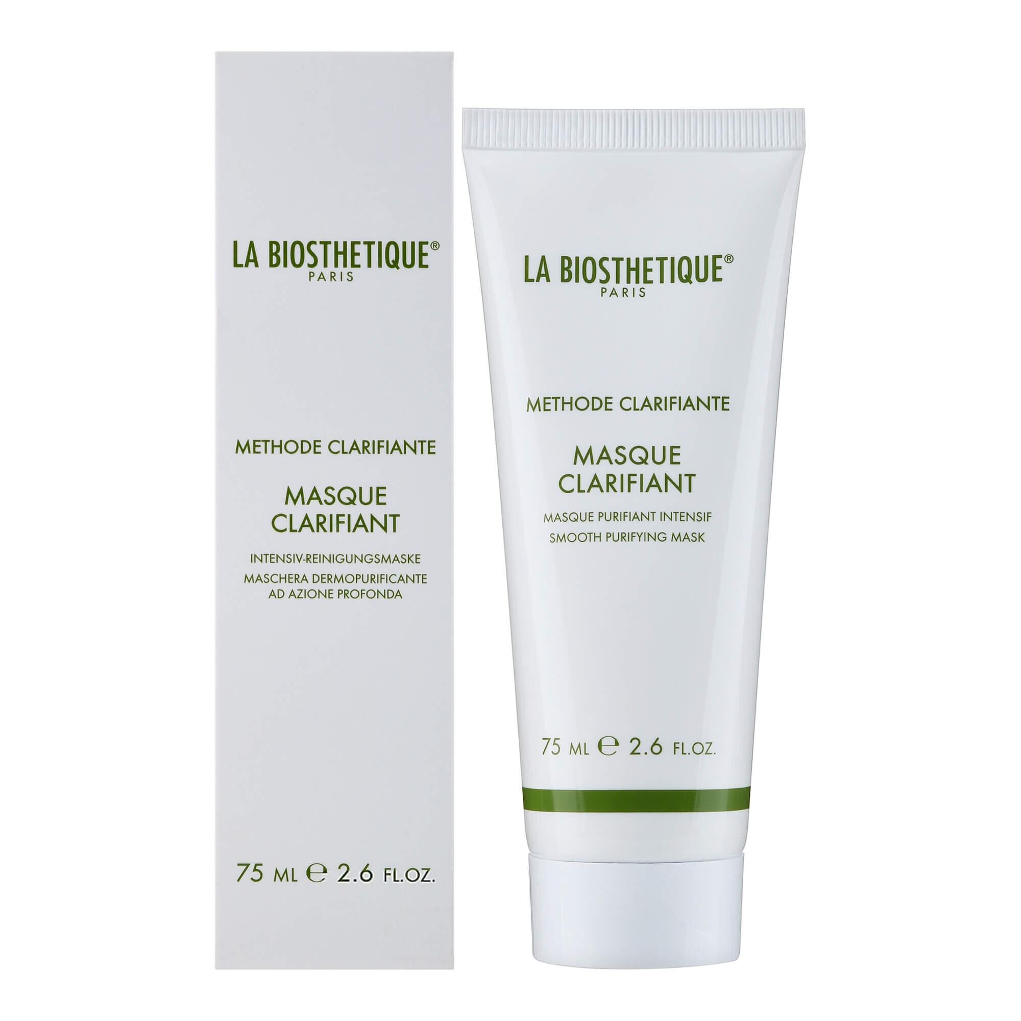 Очищающая маска для жирной и воспаленной кожи La Biosthetique Skin Care Masque Clarifiant