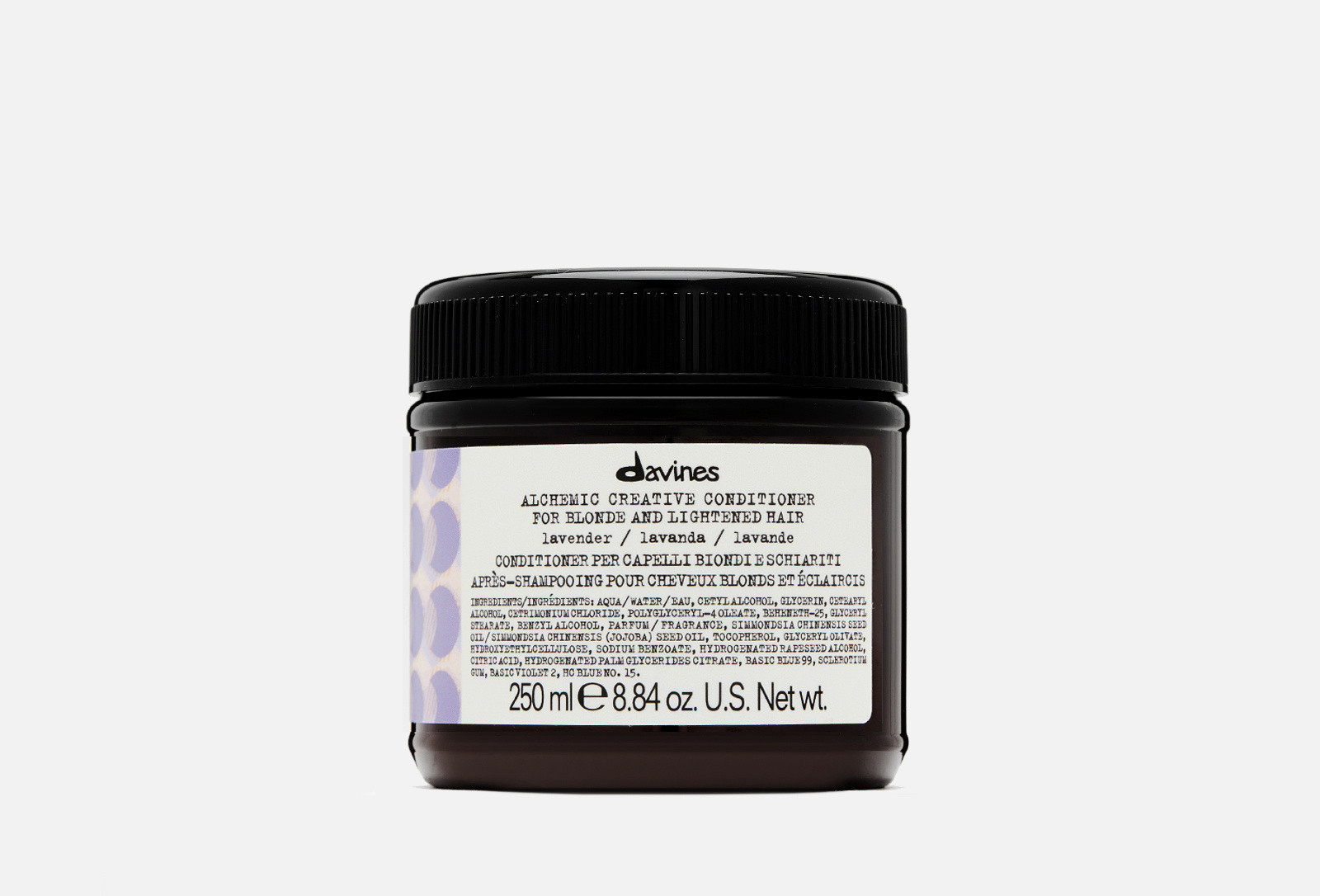 Відтінковий кондиціонер для волосся лавандовий Davines Alchemic Creative Conditioner Lavender 