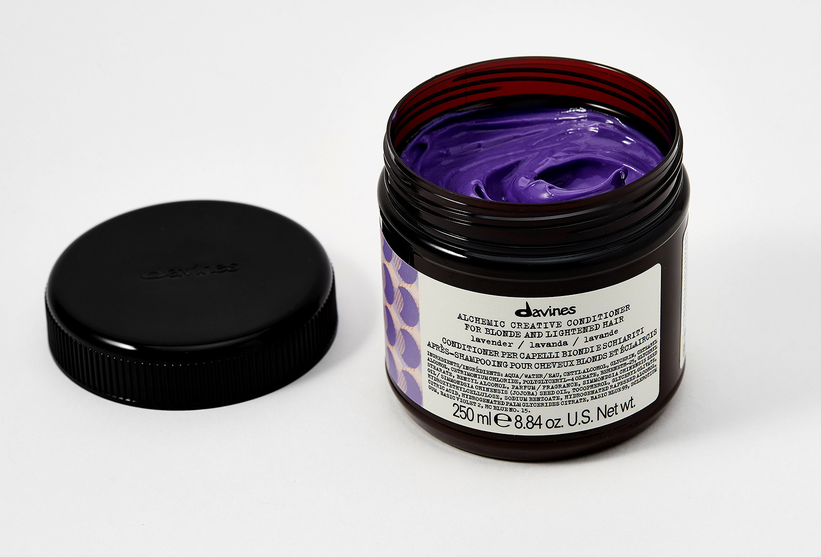 Відтінковий кондиціонер для волосся лавандовий Davines Alchemic Creative Conditioner Lavender 