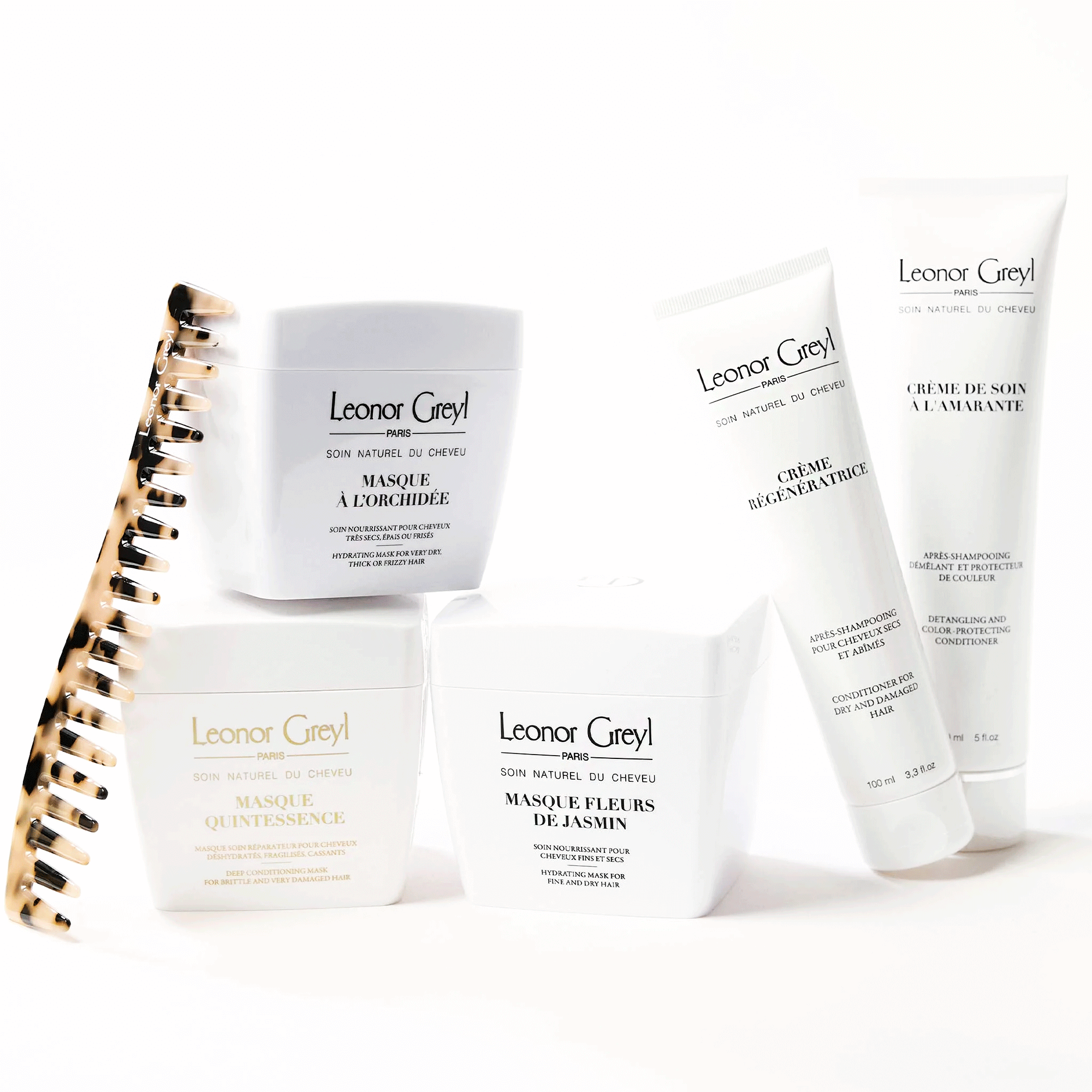 Маска з квітів жасмину для догляду за волоссям Leonor Greyl Masque Fleurs de Jasmin