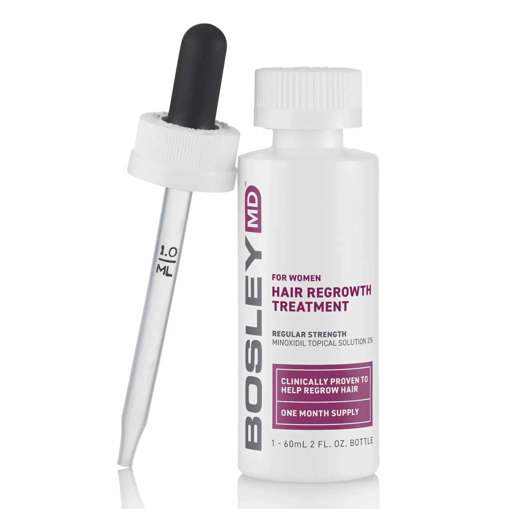 Раствор с миноксидилом 2% для восстановления роста волос у женщин Bosley MD Hair Regrowth Treatment For Women