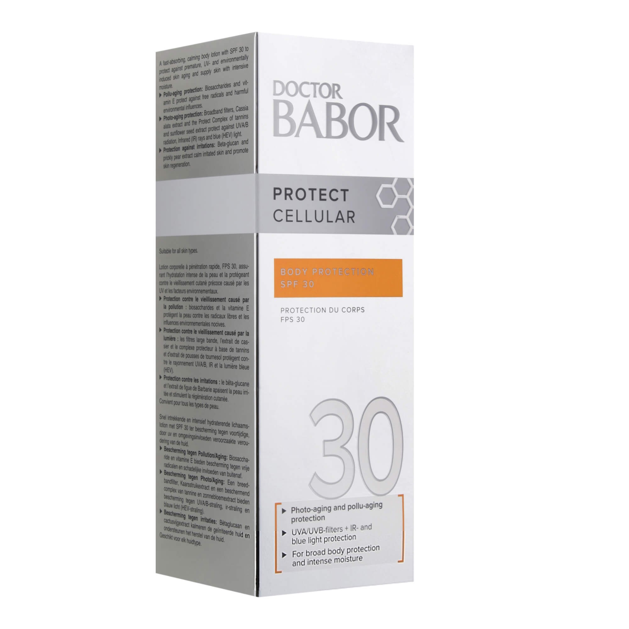 Солнцезащитный увлажняющий флюид для тела Babor Doctor Protect Cellular Body Protection SPF 30