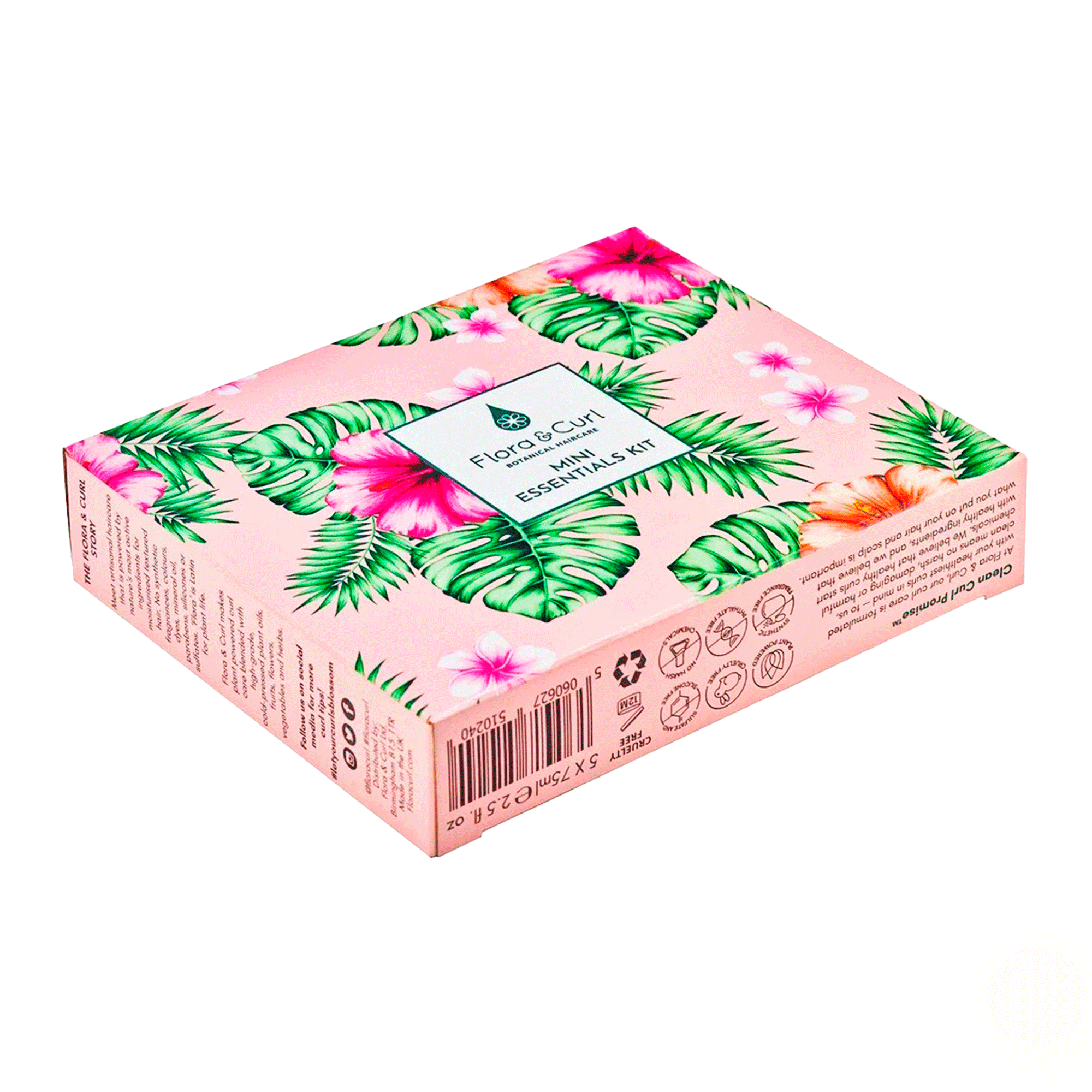 Тревел набор по уходу за кудрявыми волосами Flora Curl Mini Essentials Curl Kit