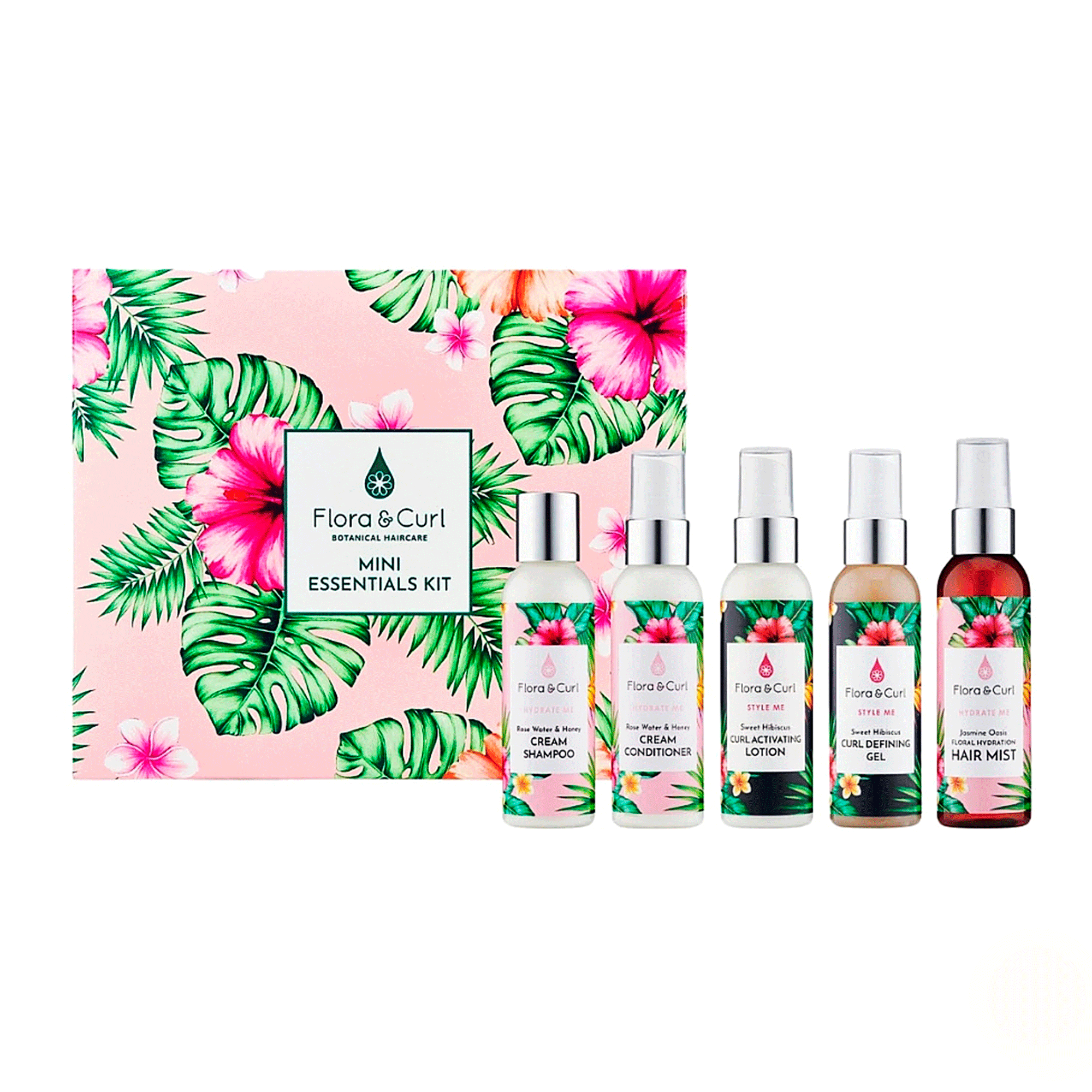 Flora Curl Тревел набор по уходу за кудрявыми волосами