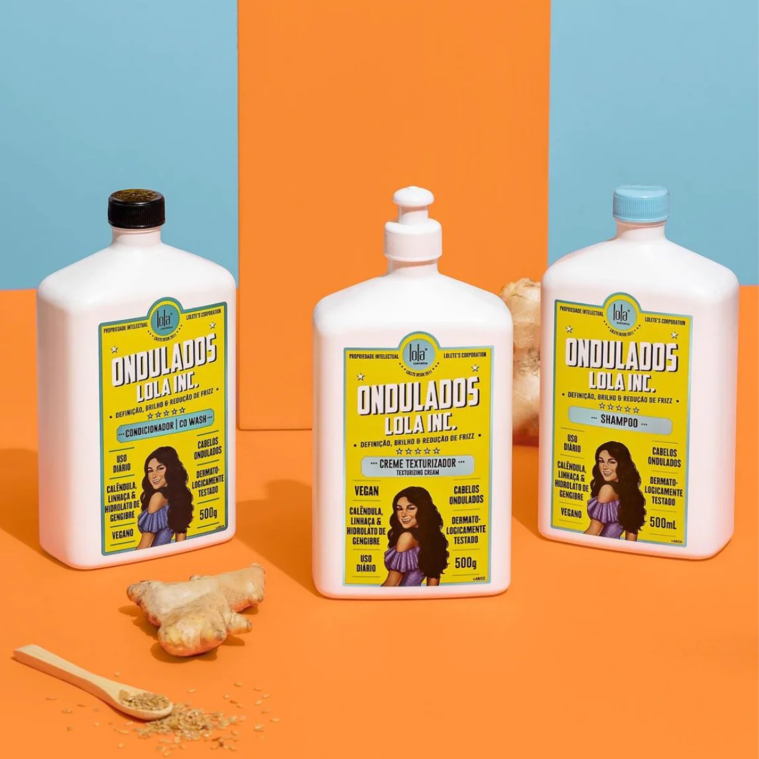 Шампунь для волнистых волос Lola Cosmetics Ondulados Lola INC. Shampoo