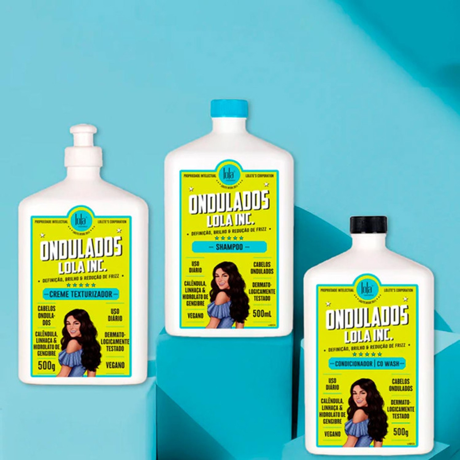 Шампунь для волнистых волос Lola Cosmetics Ondulados Lola INC. Shampoo
