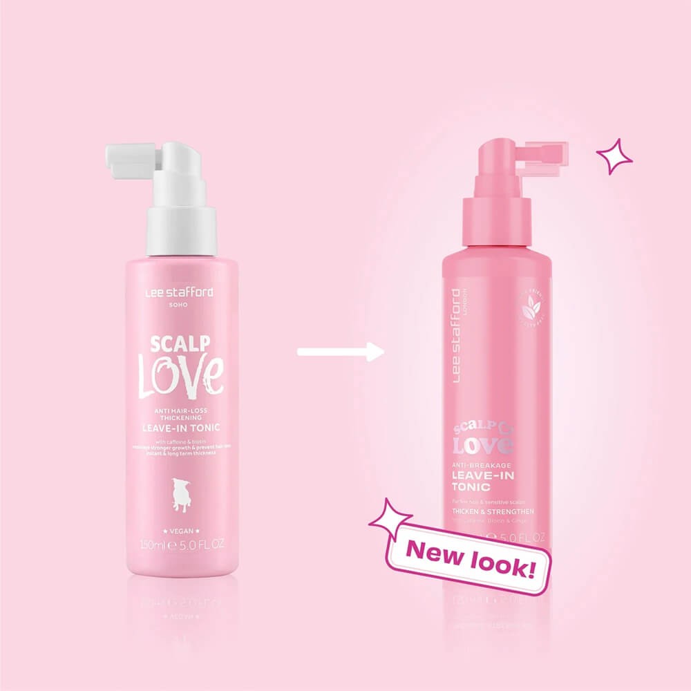 Тонік для чутливої ​​шкіри голови та ослабленого волосся Lee Stafford Scalp Love Anti-Breakage Leave-In Tonic