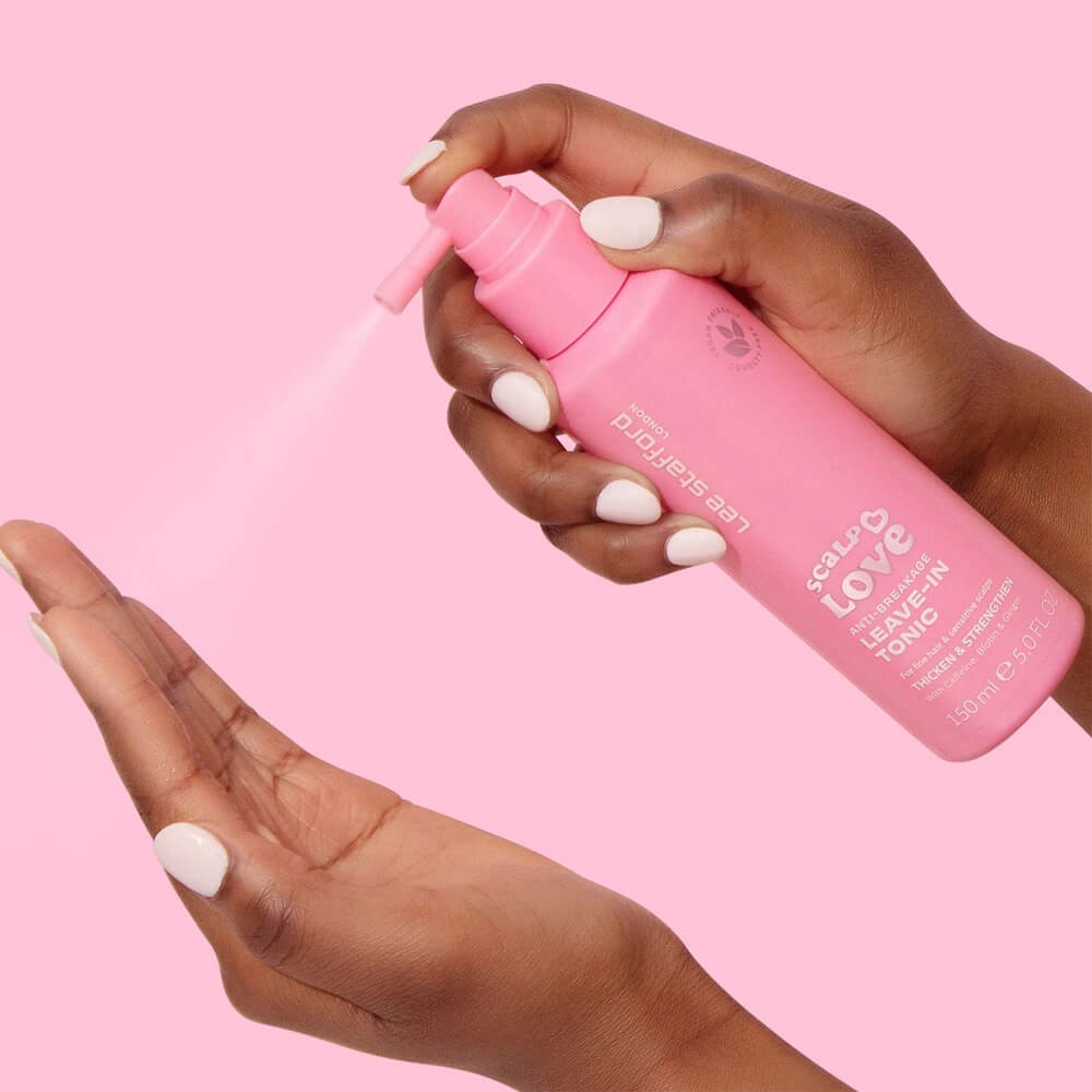Тонік для чутливої ​​шкіри голови та ослабленого волосся Lee Stafford Scalp Love Anti-Breakage Leave-In Tonic