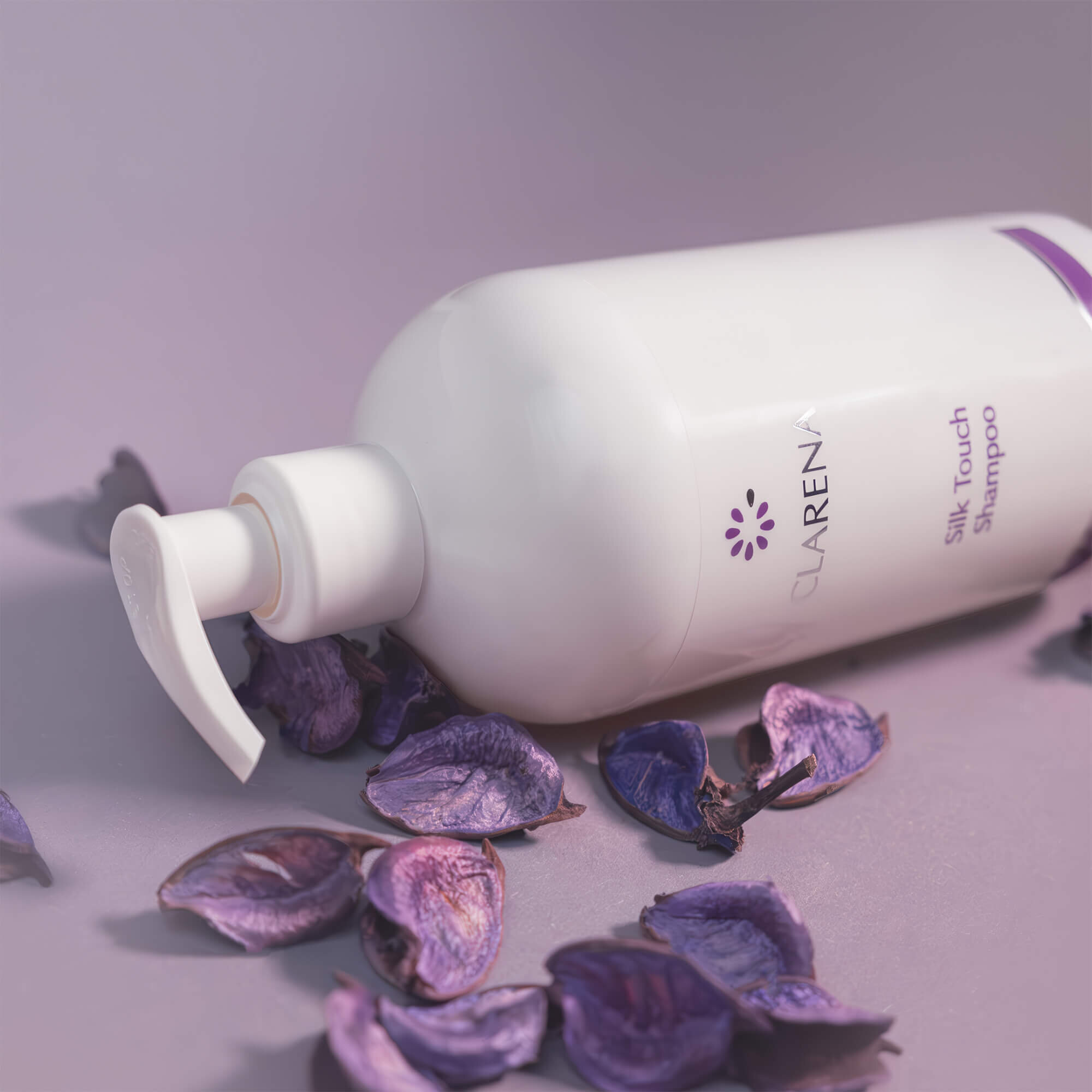 Шампунь для сухих и поврежденных волос Clarena Silk Touch Shampoo