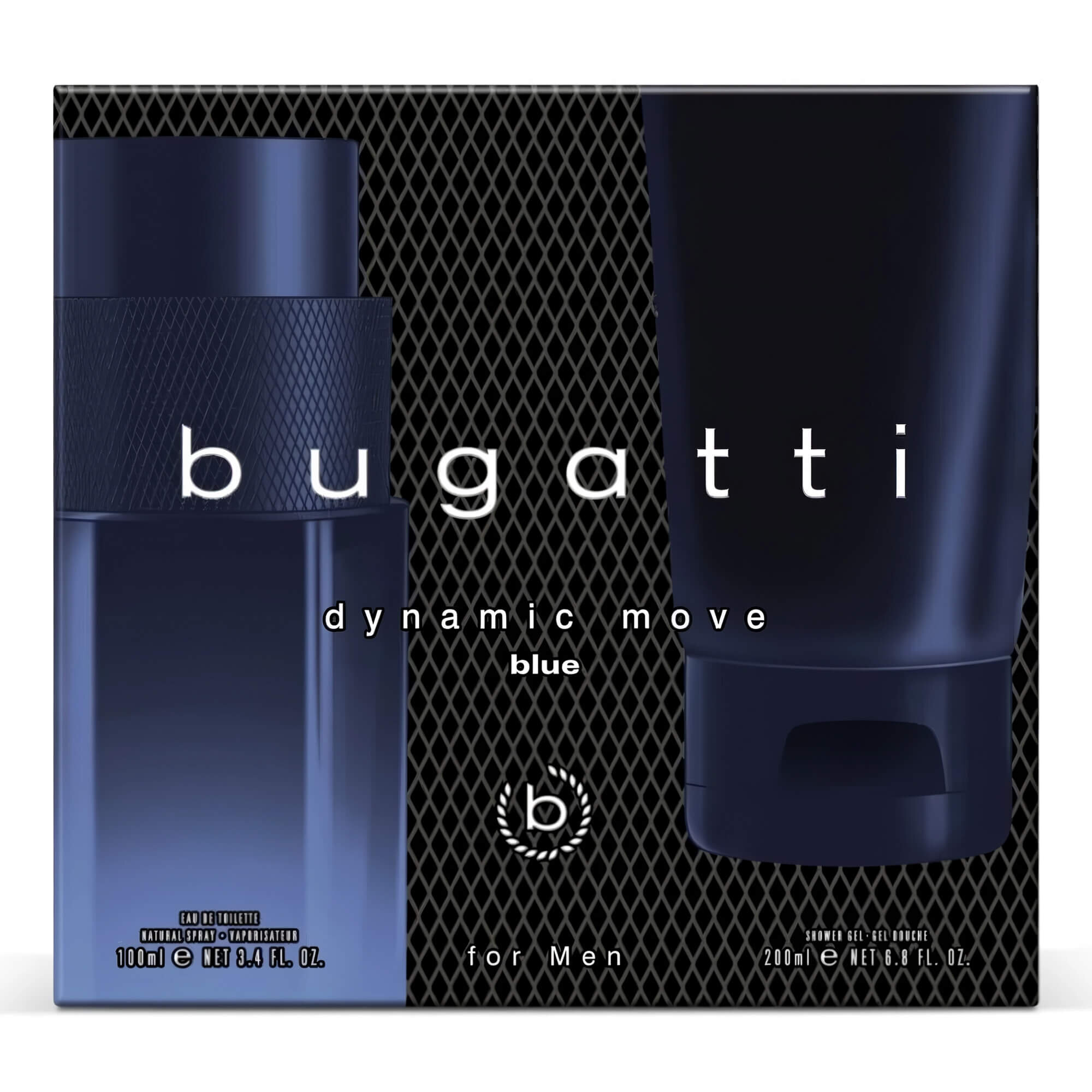 Парфюмерный набор для мужчин Bugatti Dynamic Move Blue Men