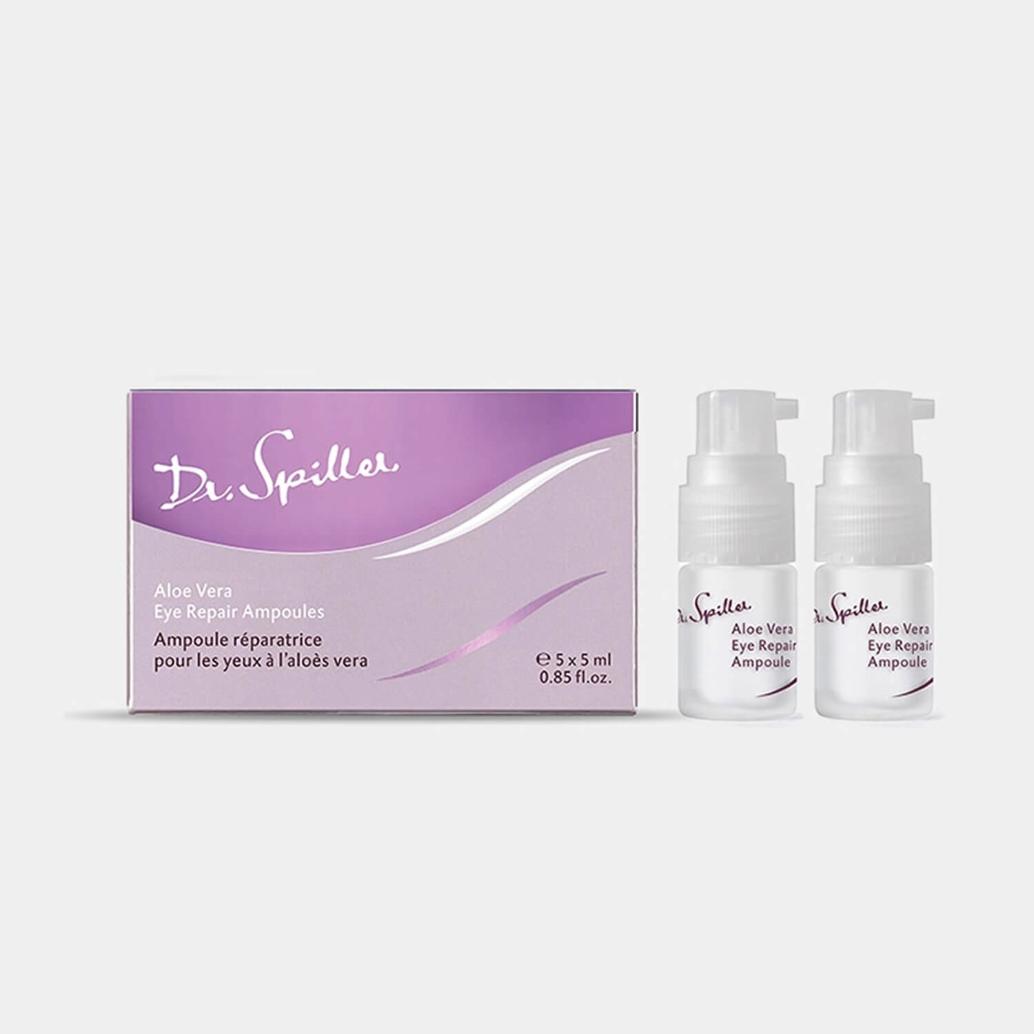 Концентрат из алоэ для кожи вокруг глаз Dr.Spiller Aloe Vera Eye Repair Ampoule