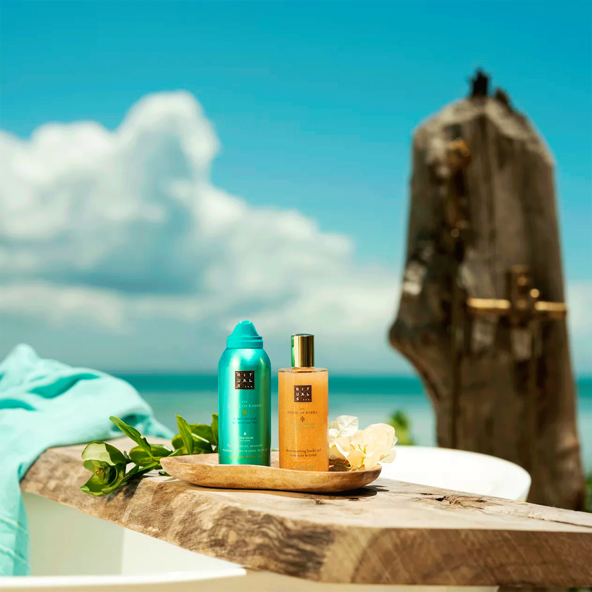 Масло для тела с шиммером Rituals The Ritual of Karma Shimmering Body Oil