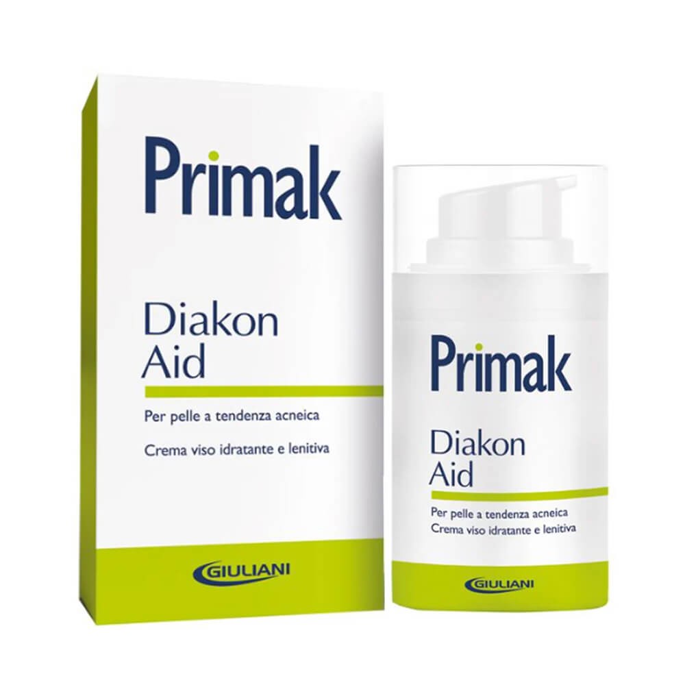 Крем зволожуючий та заспокійливий для шкіри з акне Biogena Diakon Primak Aid