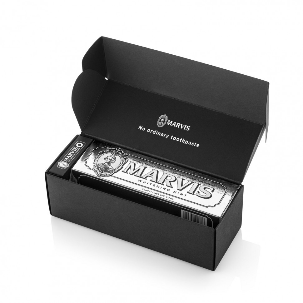 Зубна паста М'ята, що відбілює ефект Marvis Whitening Mint 