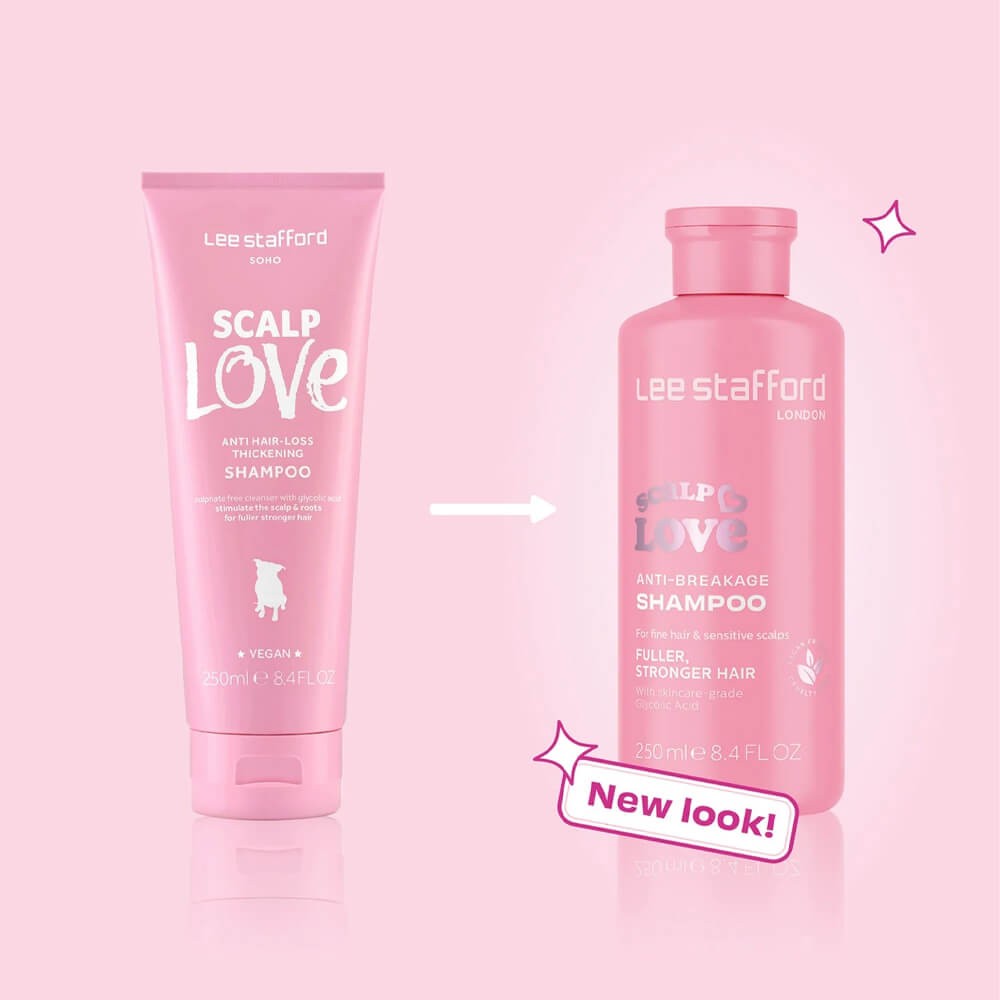 Шампунь для чувствительной кожи головы и ослабленных волос Lee Stafford Scalp Love Anti-Breakage Shampoo