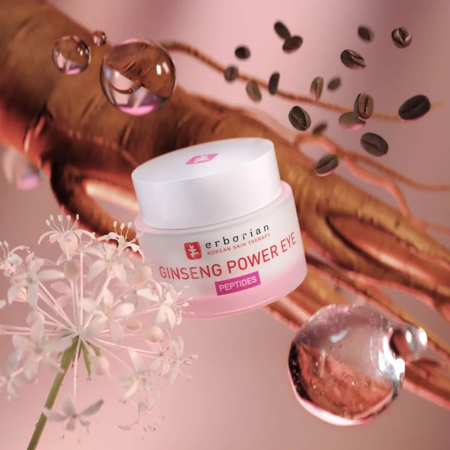 Разглаживающий крем для контура глаз Erborian Ginseng Power Eye