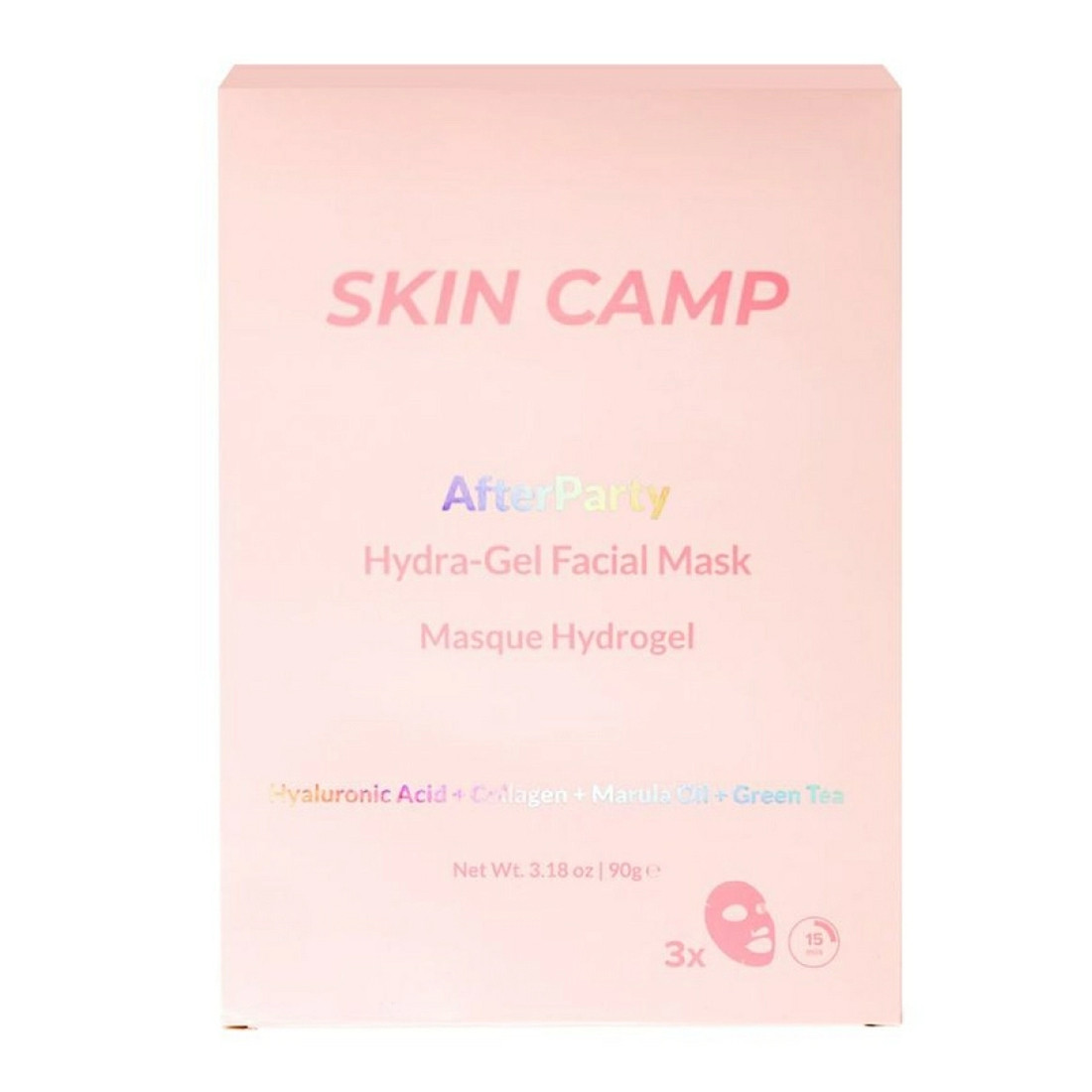 Гидрогелевая маска для лица Skin Gym After Party Hydra-Gel Pink Mask