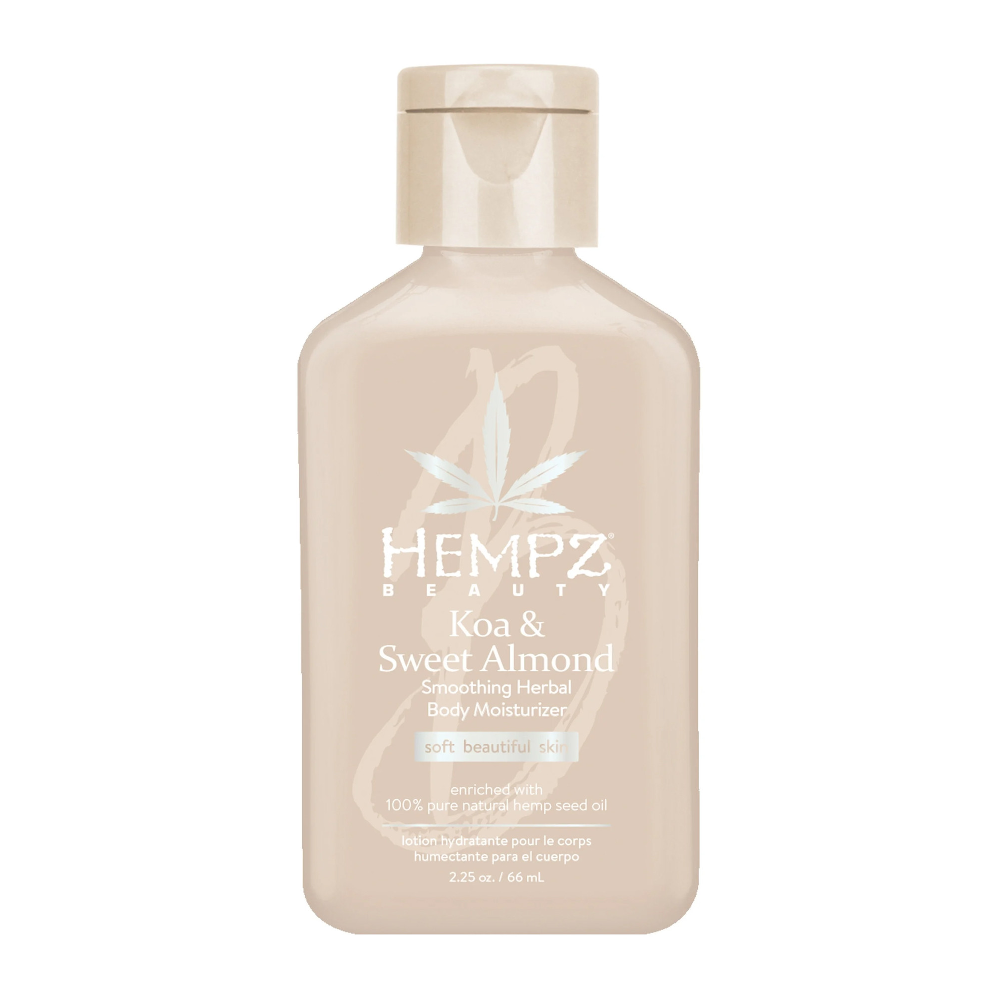 Hempz Koa And Sweet Almond Smoothing Herbal Body Moisturizer - Молочко для тела Коа и Сладкий миндаль