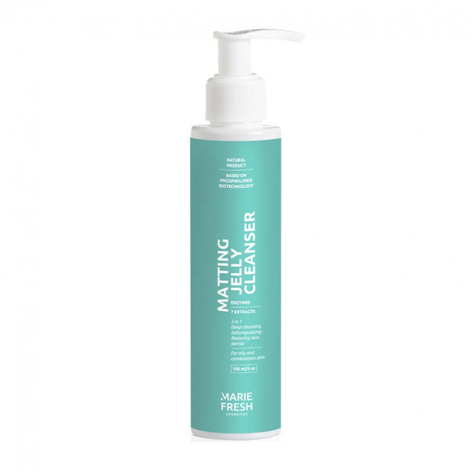 Матирующий гель для умывания для жирной и комбинированной кожи Marie Fresh Cosmetics Matting Jelly Cleanser
