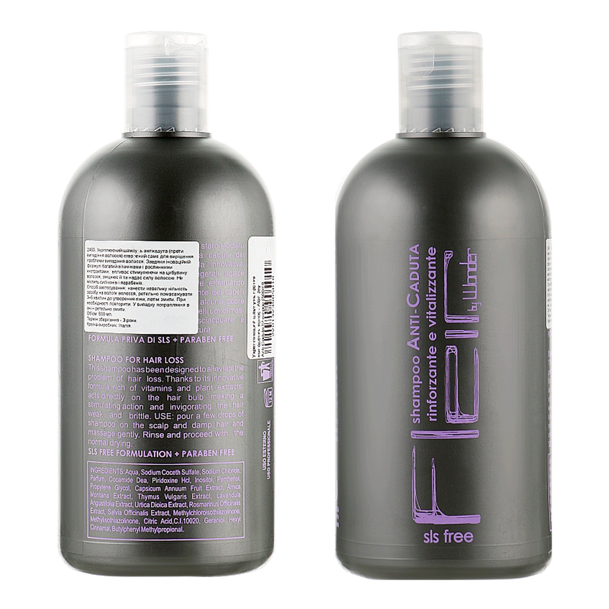 Шампунь проти випадання волосся Alan Jey Anti-Caduta Shampoo
