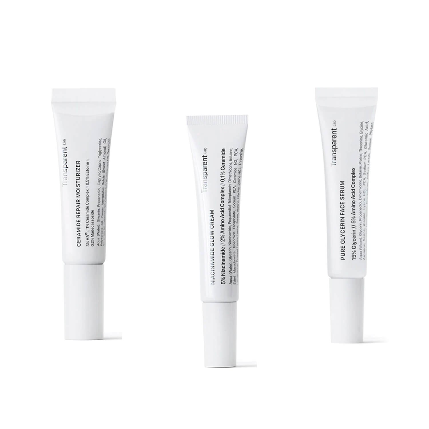 Transparent Lab Discovery kit Pack Minis набор миниатюр по уходу за кожей