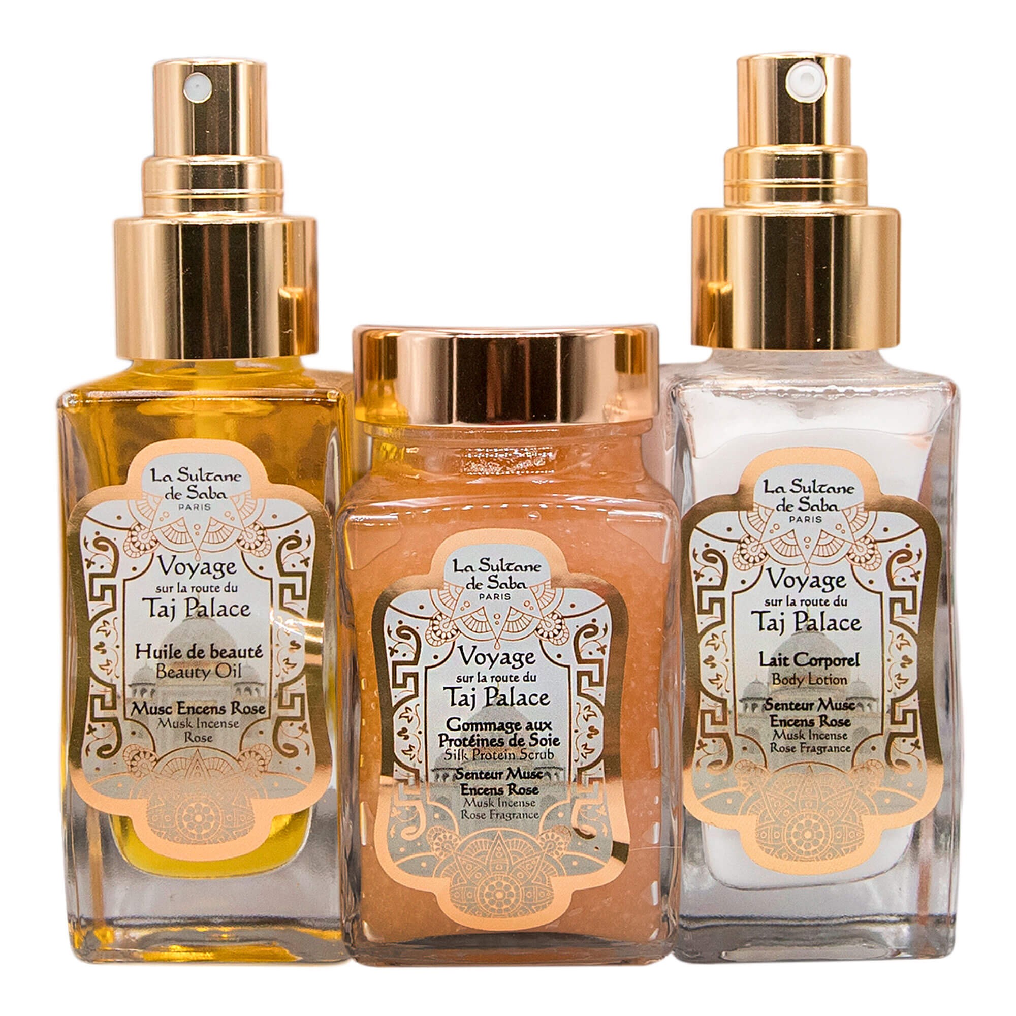 Набір для тіла Тадж Палас з косметичкою La Sultane De Saba Trousse Corps Taj Palace