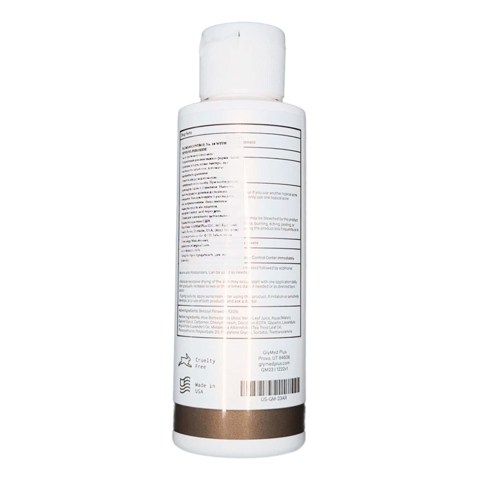 Glymed Plus Blemish Control No. 10 with Benzoyl Peroxide купить