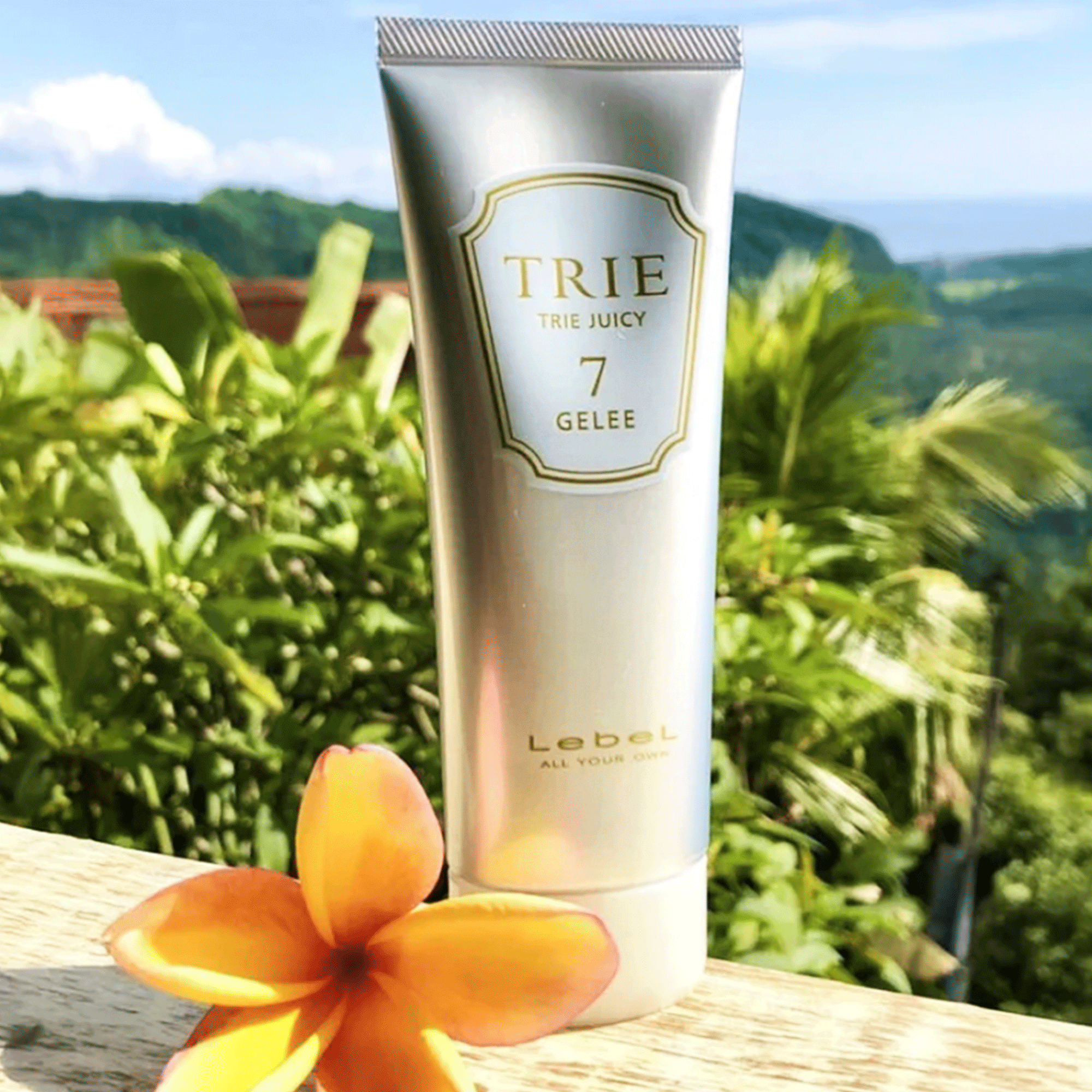 Гель-блеск для укладки волос Lebel Trie Juicy Gelee 7