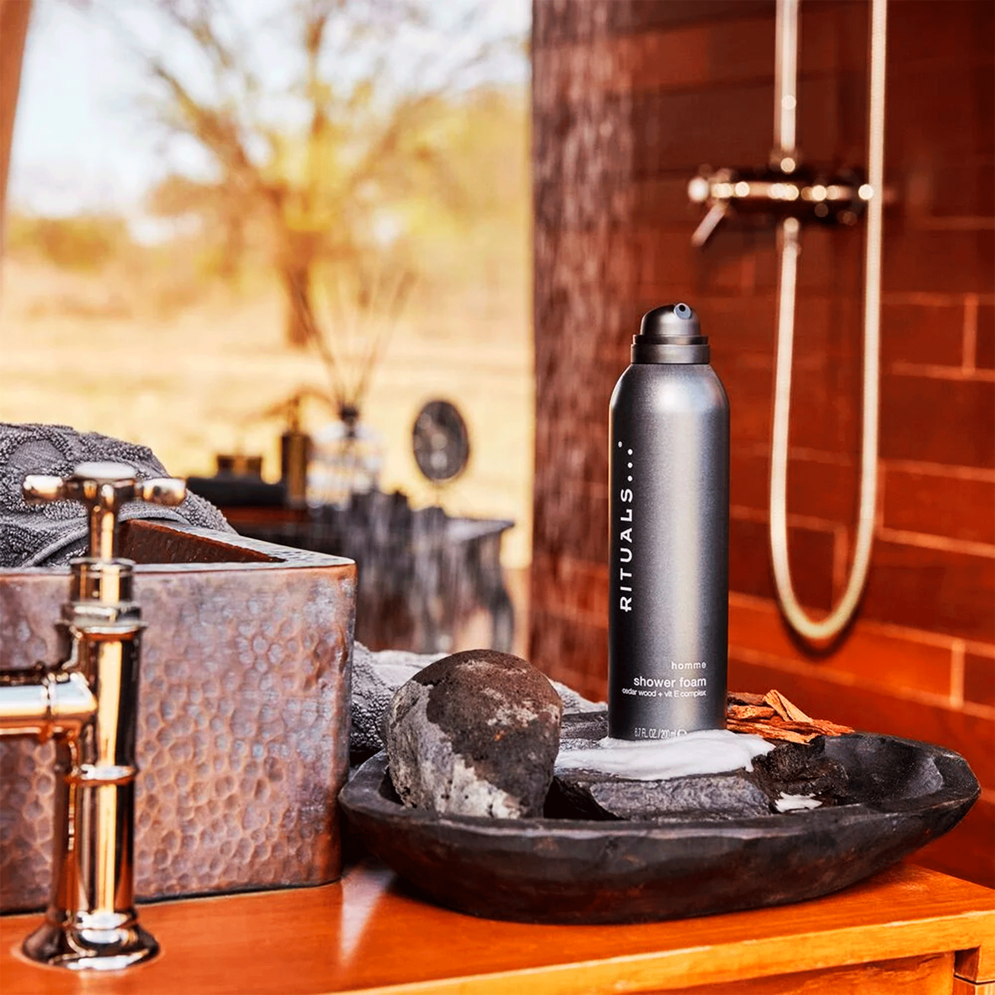 Чоловіча гель-пінка для душу Rituals Homme Shower Foam