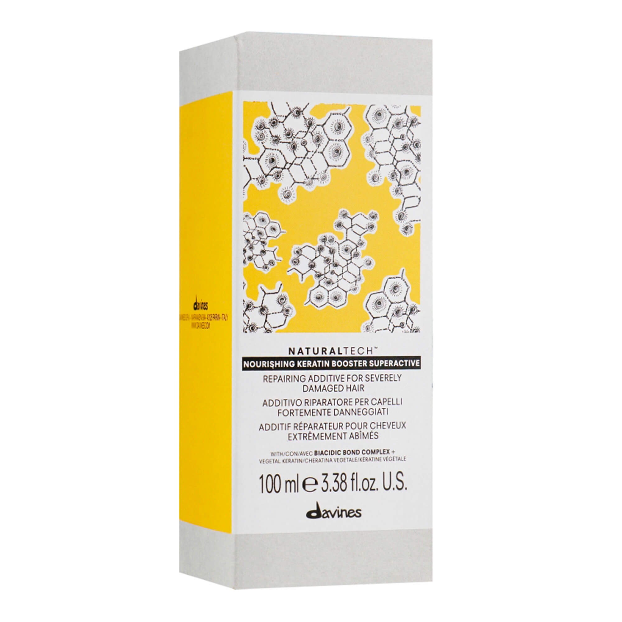 Питательный бустер с экстрактом кератина Davines Natural Tech Nourishing Keratin Booster