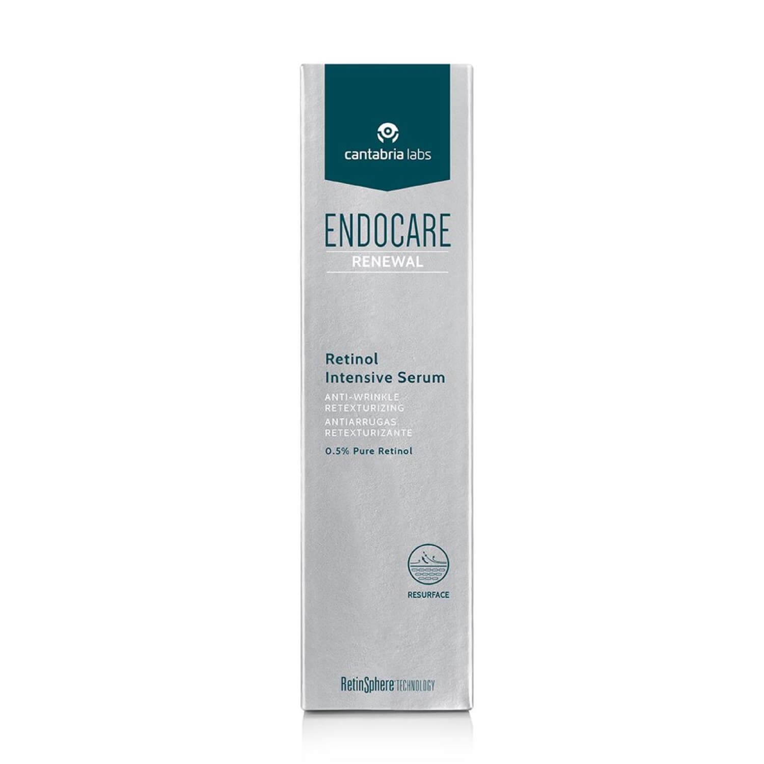 Потужна ретинолова безводна сироватка з антивіковою дією Cantabria Labs Endocare Renewal Retinol Intensive Serum