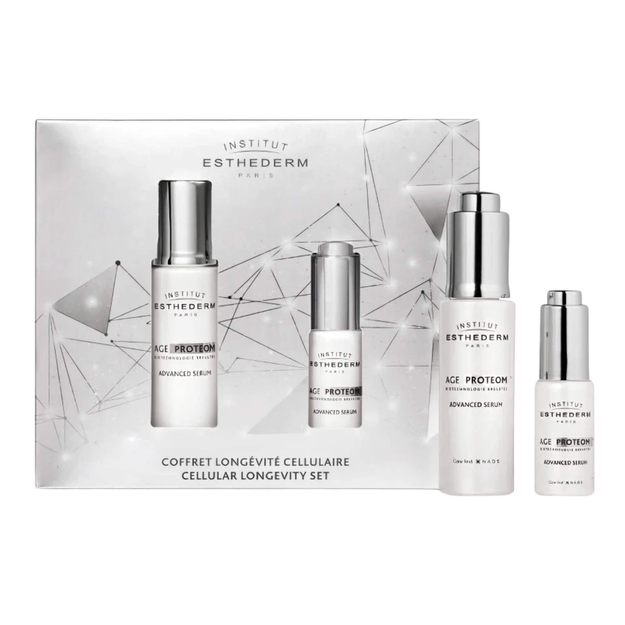 Різдвяний набір Довголіття Institut Esthederm Cellular longevity Age Proteom Set