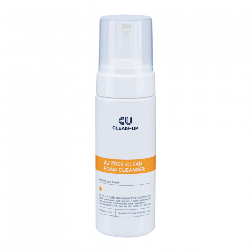 Очищающая пенка для проблемной кожи CUSKIN AV Free Clean Foam Cleanser
