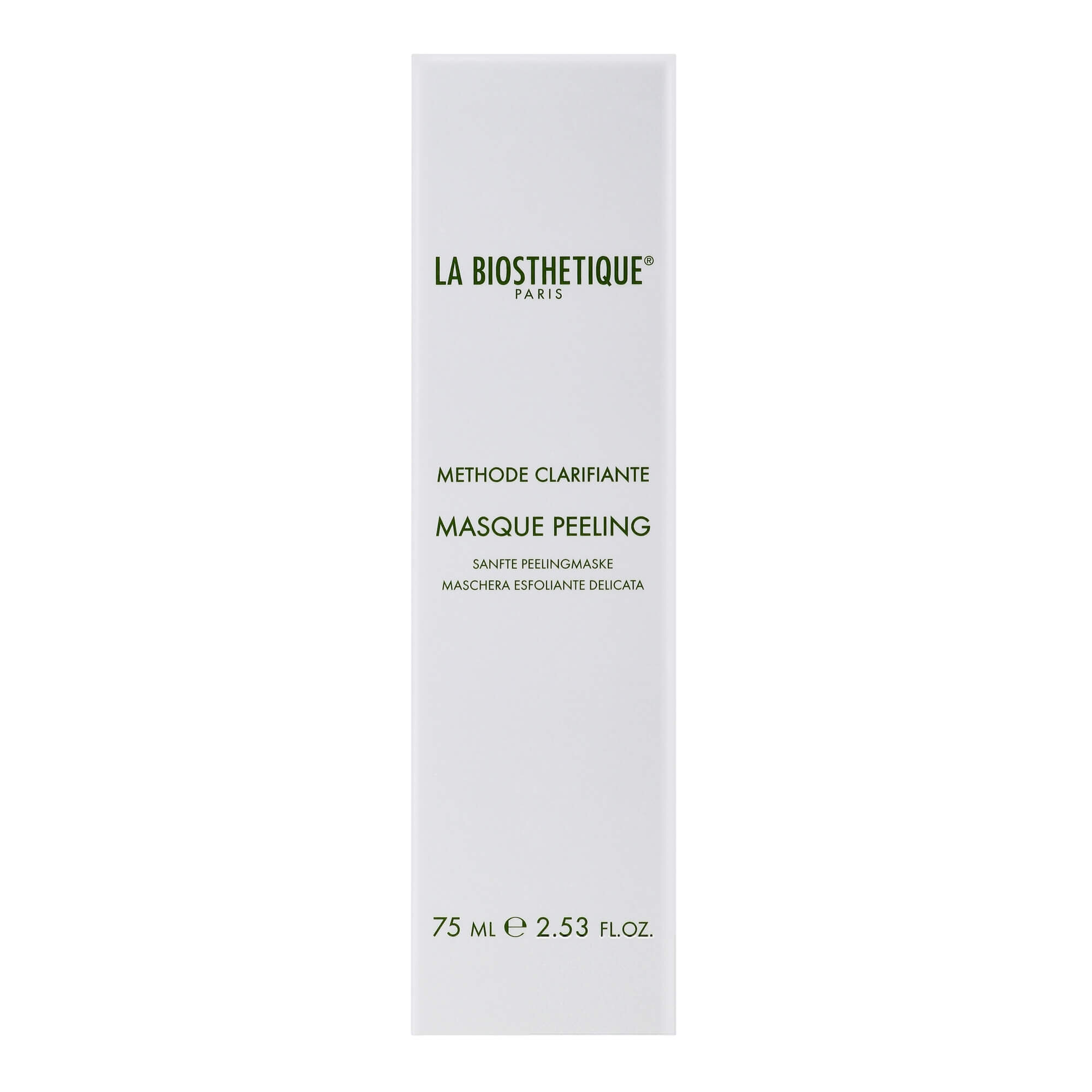 Маска-эксфолиант для глубокого очищения всех типов кожи La Biosthetique Methode Clarifiante Masque Peeling