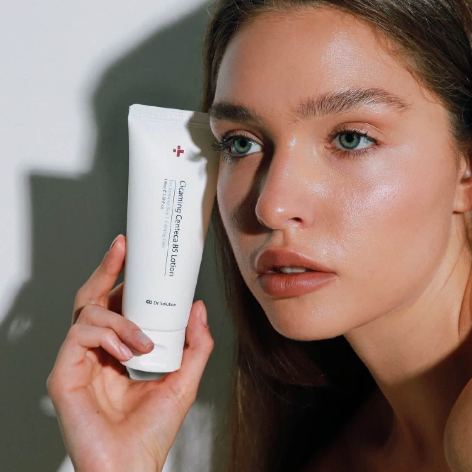 Успокаивающий лосьон для восстановления с центеллой и пантенолом CU Skin Dr. Solution Cicaming Centeca B5 Lotion