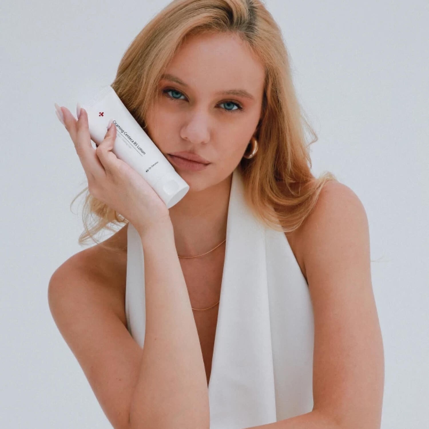 Успокаивающий лосьон для восстановления с центеллой и пантенолом CU Skin Dr. Solution Cicaming Centeca B5 Lotion