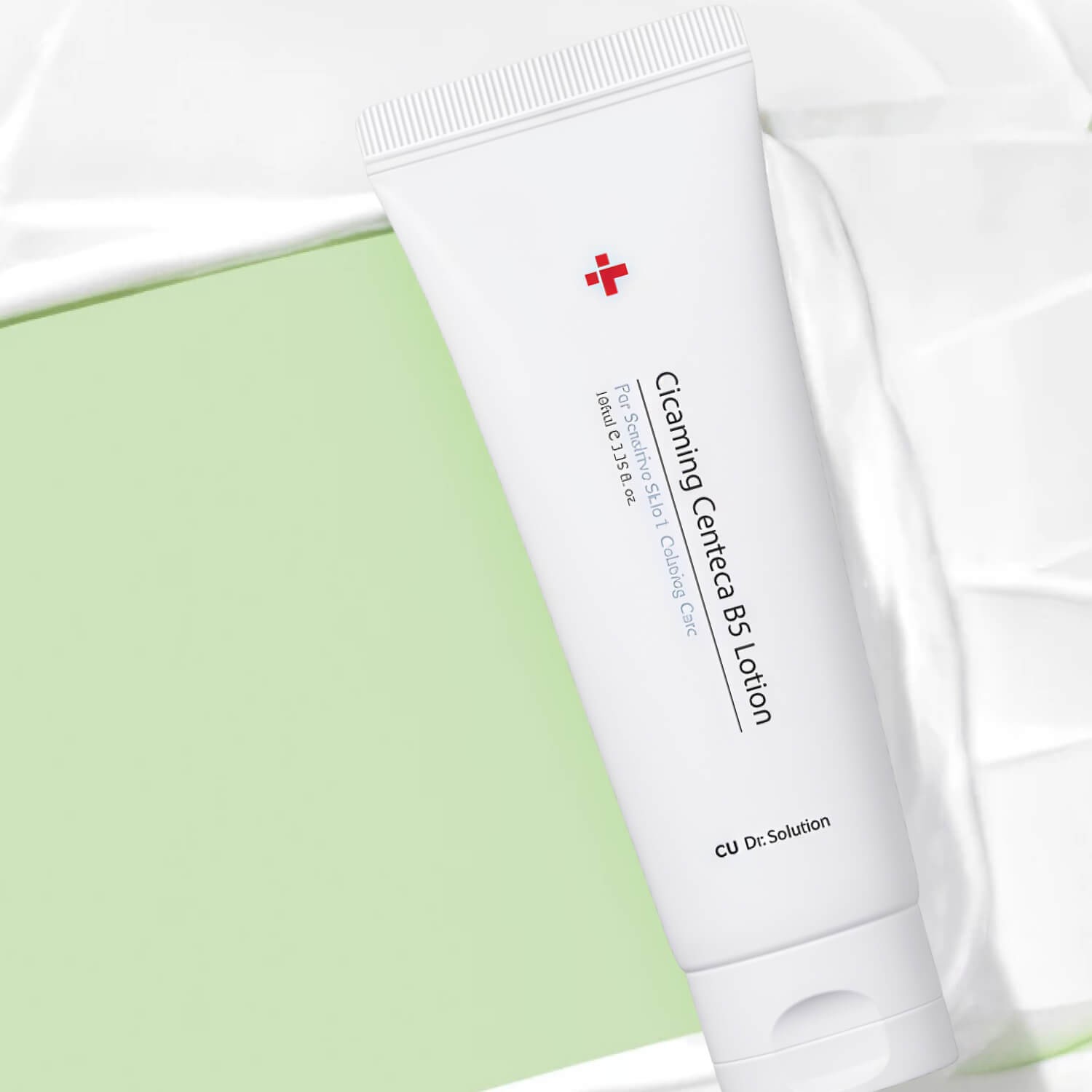 Успокаивающий лосьон для восстановления с центеллой и пантенолом CU Skin Dr. Solution Cicaming Centeca B5 Lotion