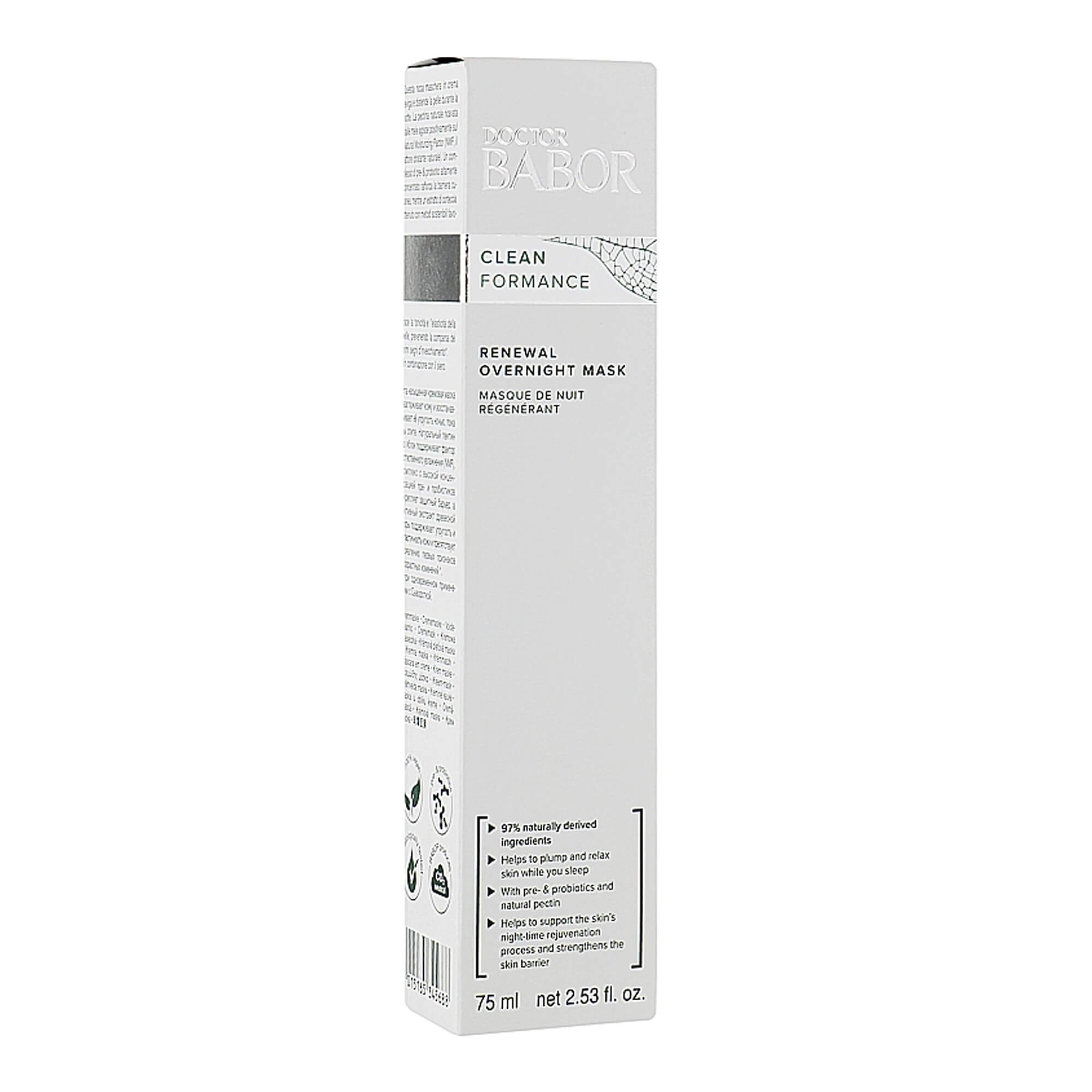 Відновлююча нічна маска для обличчя Babor Doctor Clean Formance Renewal Overnight Mask