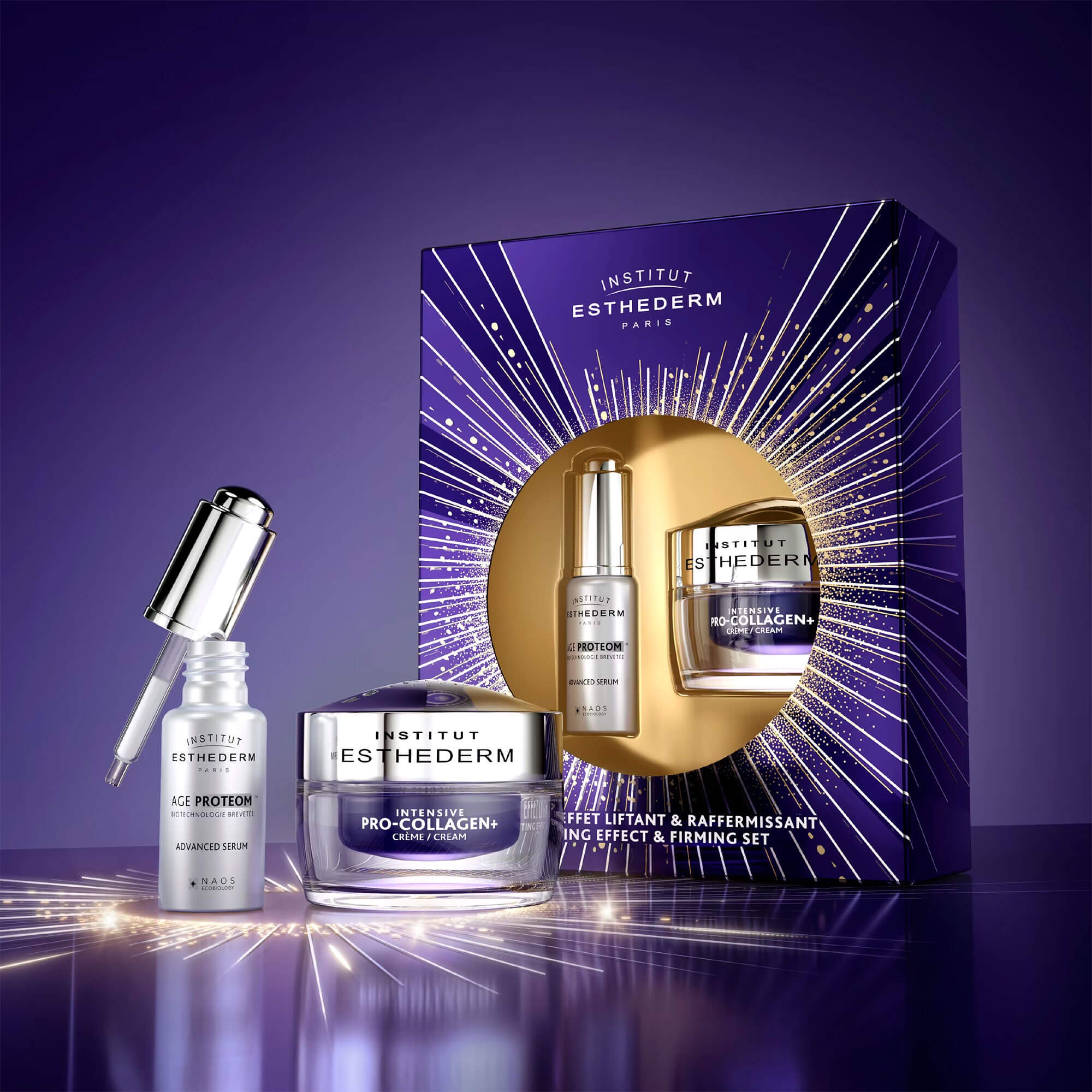 Новорічний набір Institut Esthederm Intensive Pro-Collagen+ Set 2025