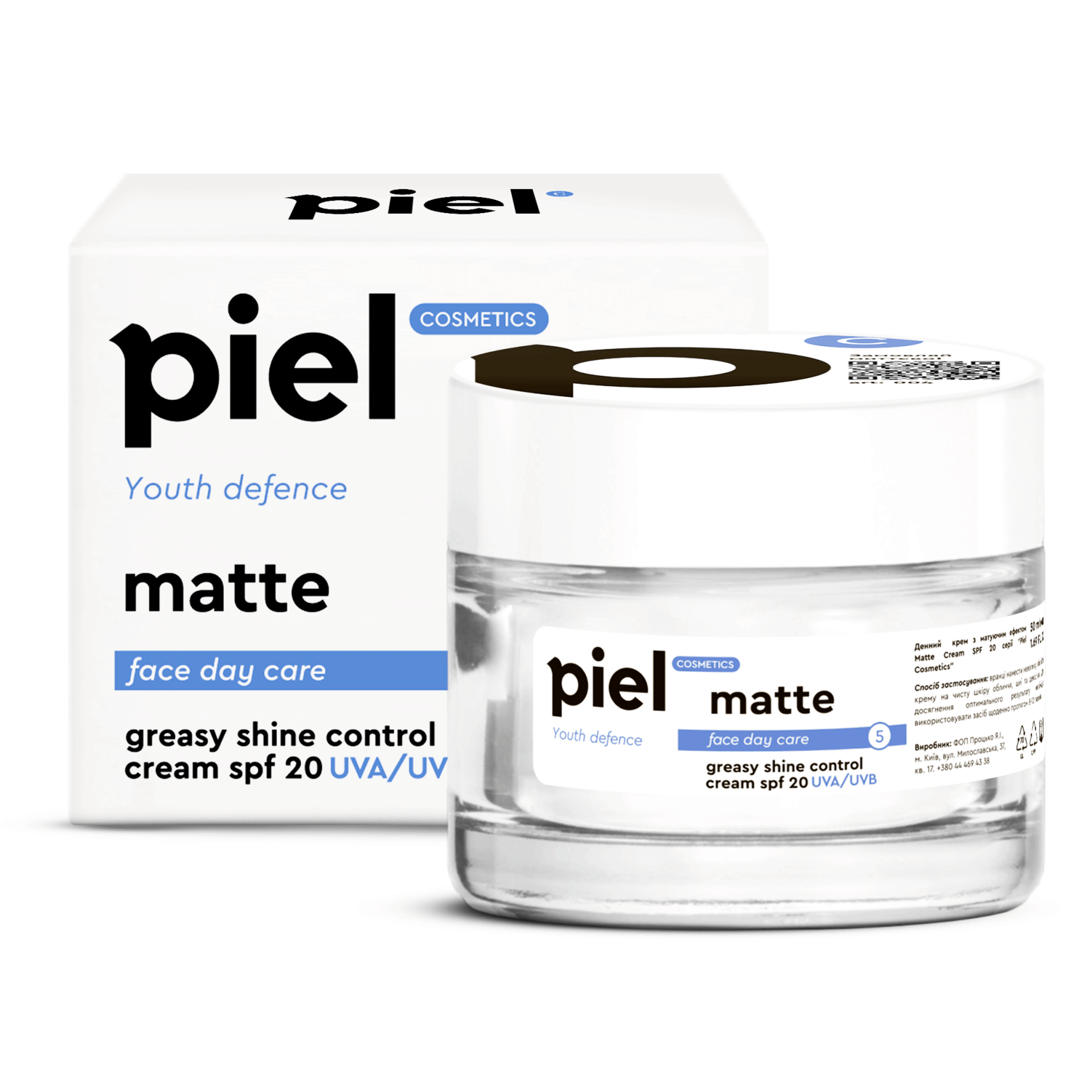 Piel Cosmetics Дневной крем с матирующим эффектом