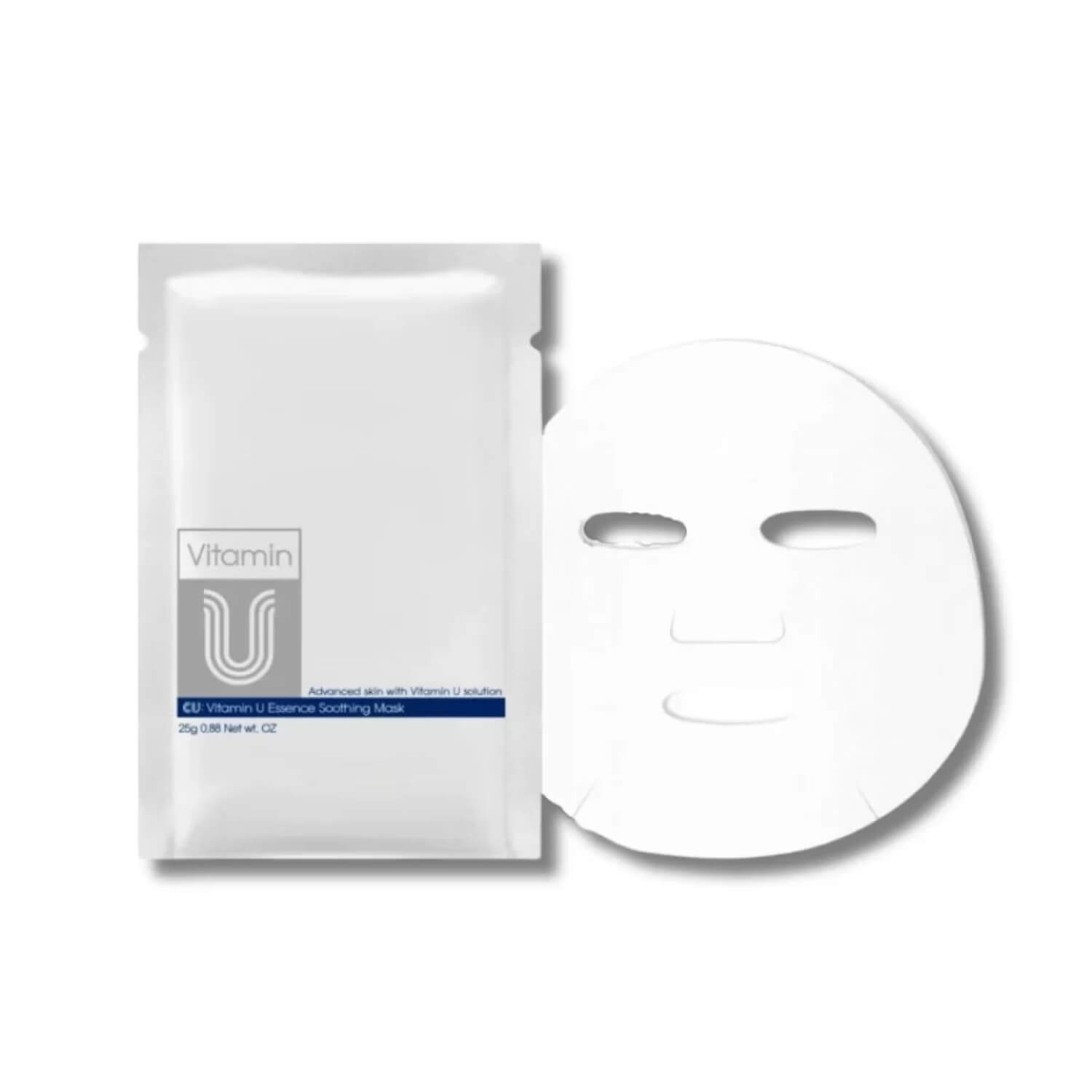 Тканевая успокаивающая маска CUSKIN Vitamin U Essence Soothing Mask