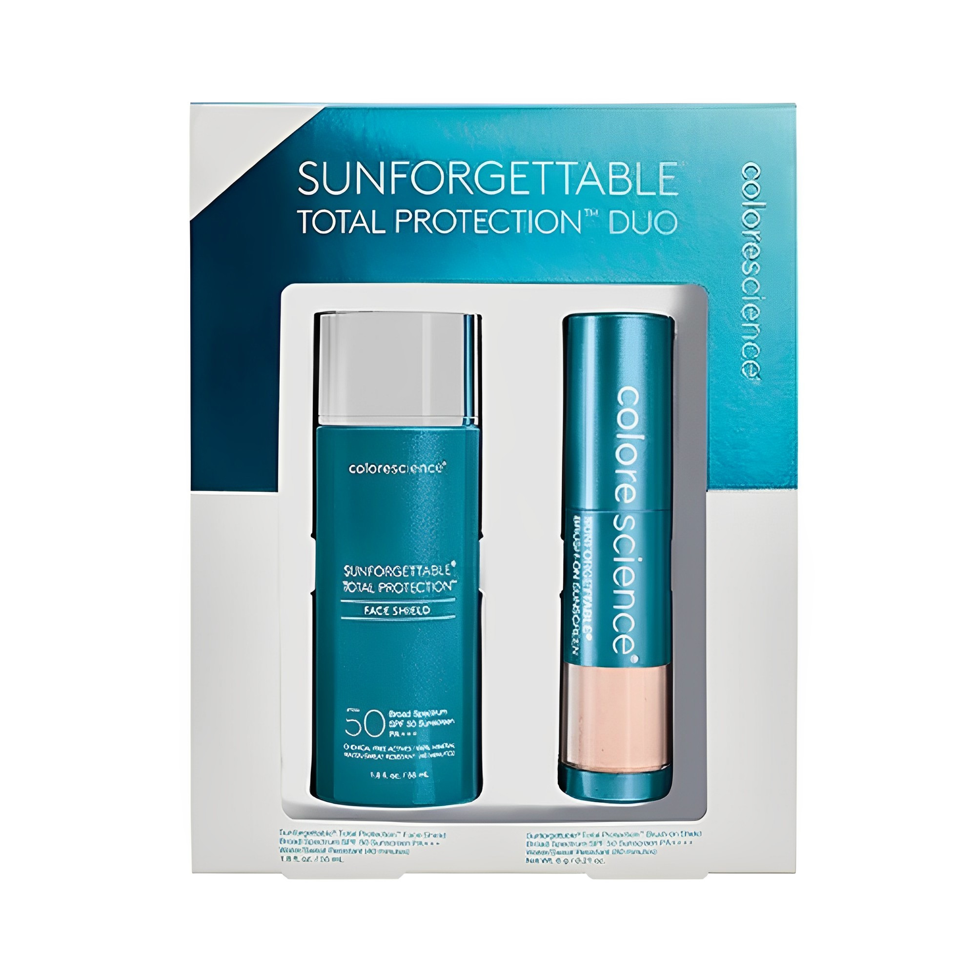 Colorescience Sunforgettable Protection Duo Kit SPF 50 - Сонцезахисний набір для обличчя
