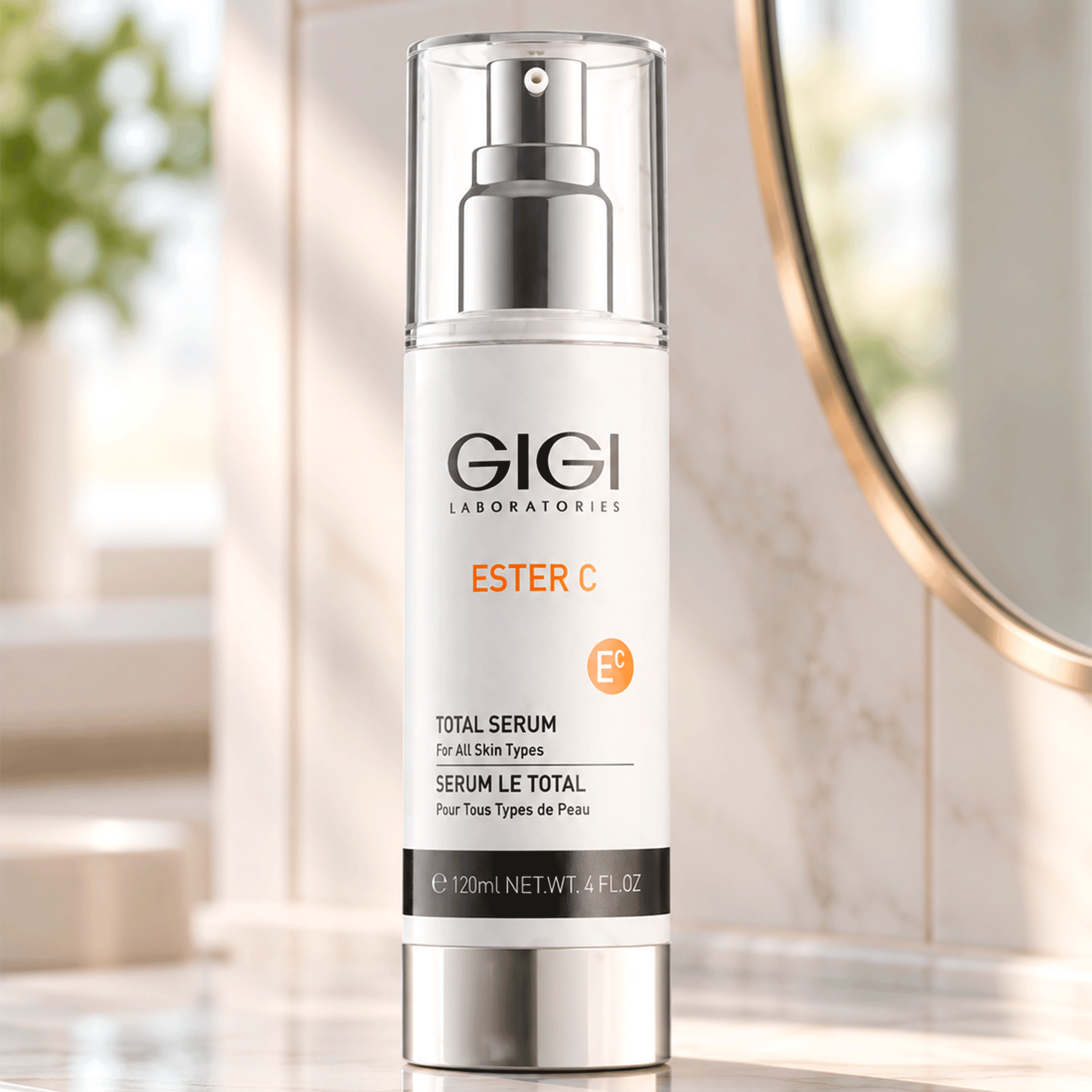 Увлажняющая сыворотка с эффектом освещения GIGI Ester C Total Serum