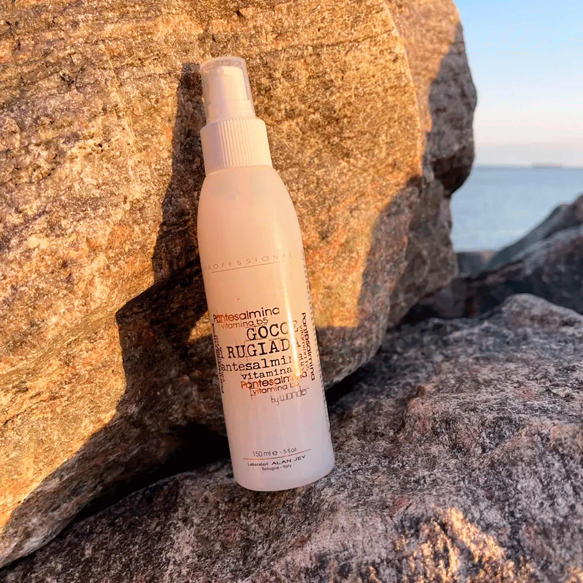 Тонік для волосся сильно зволожуючий з пантенолом Alan Jey Pantesalmina