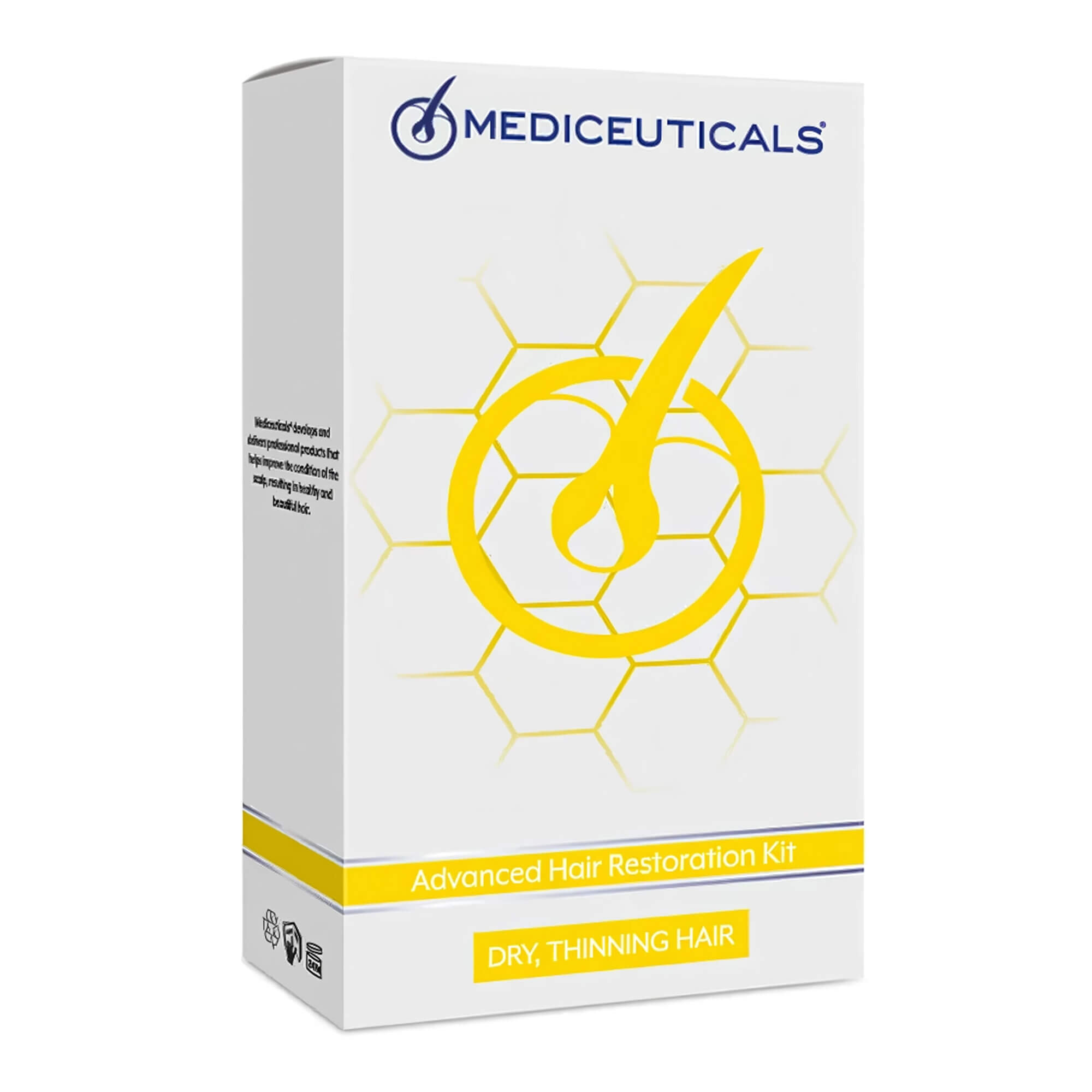 Набор против выпадения и утончения волос у мужчин (для сухих волос) Mediceuticals Advanced Hair Restoration Kit (For dry hair) 