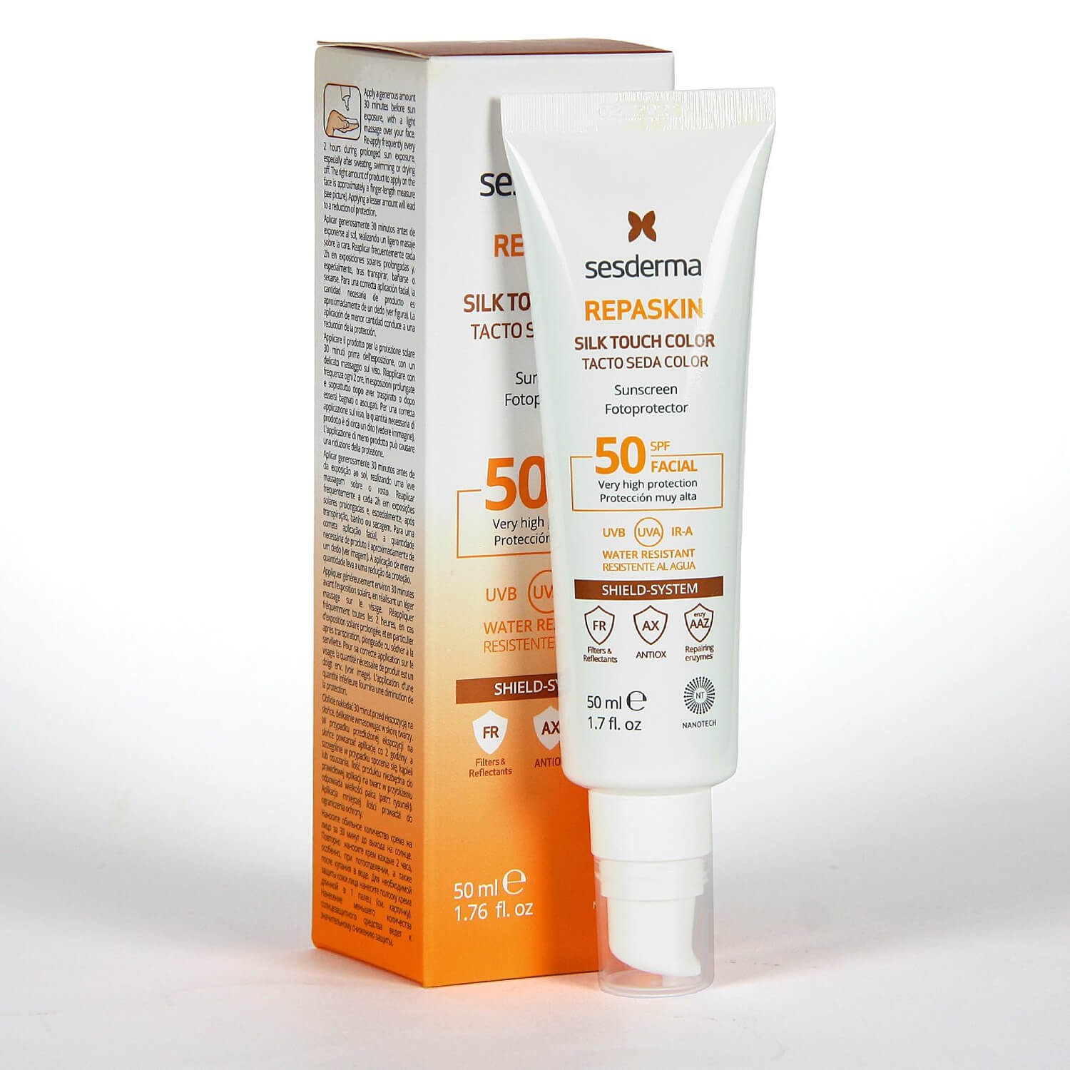 sesderma spf 50 silk touch
